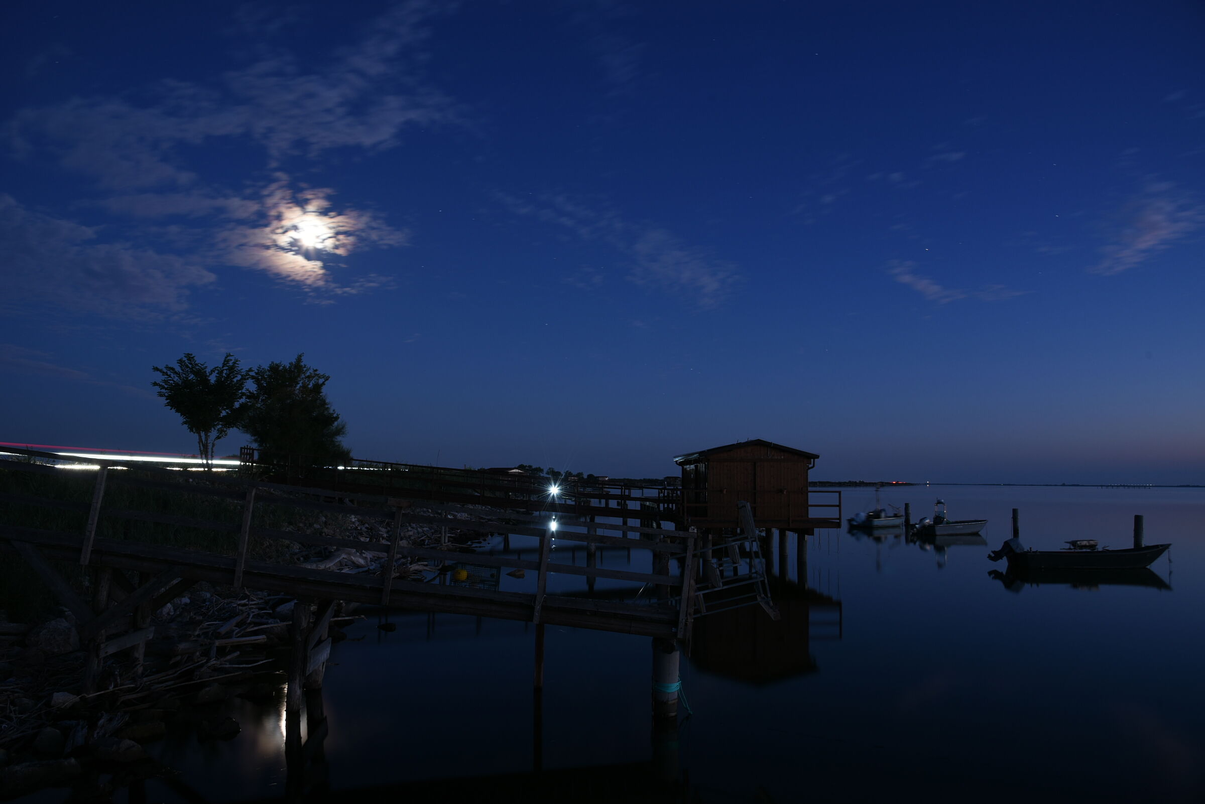 Evening blue