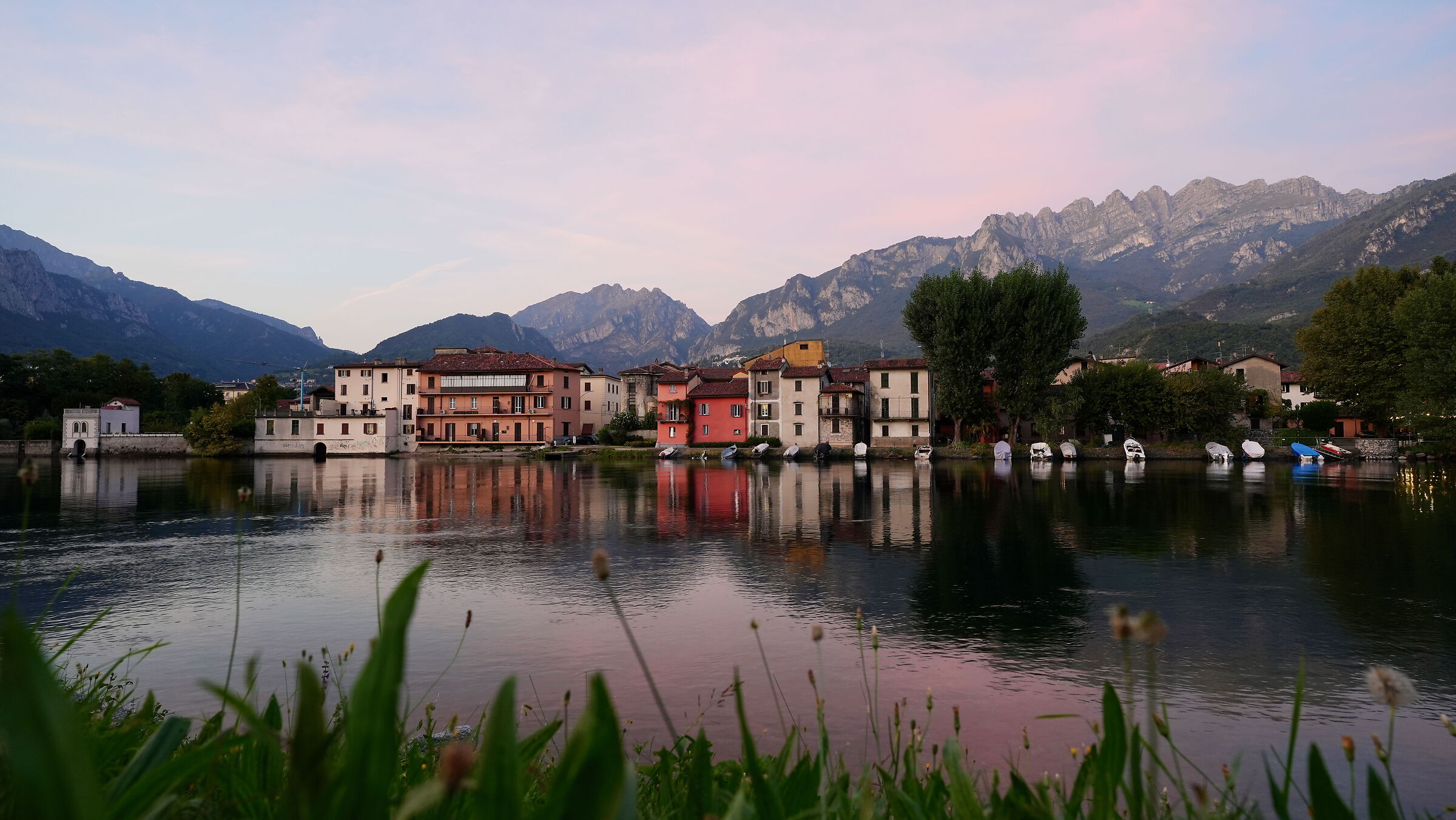Pescarenico, September twilight