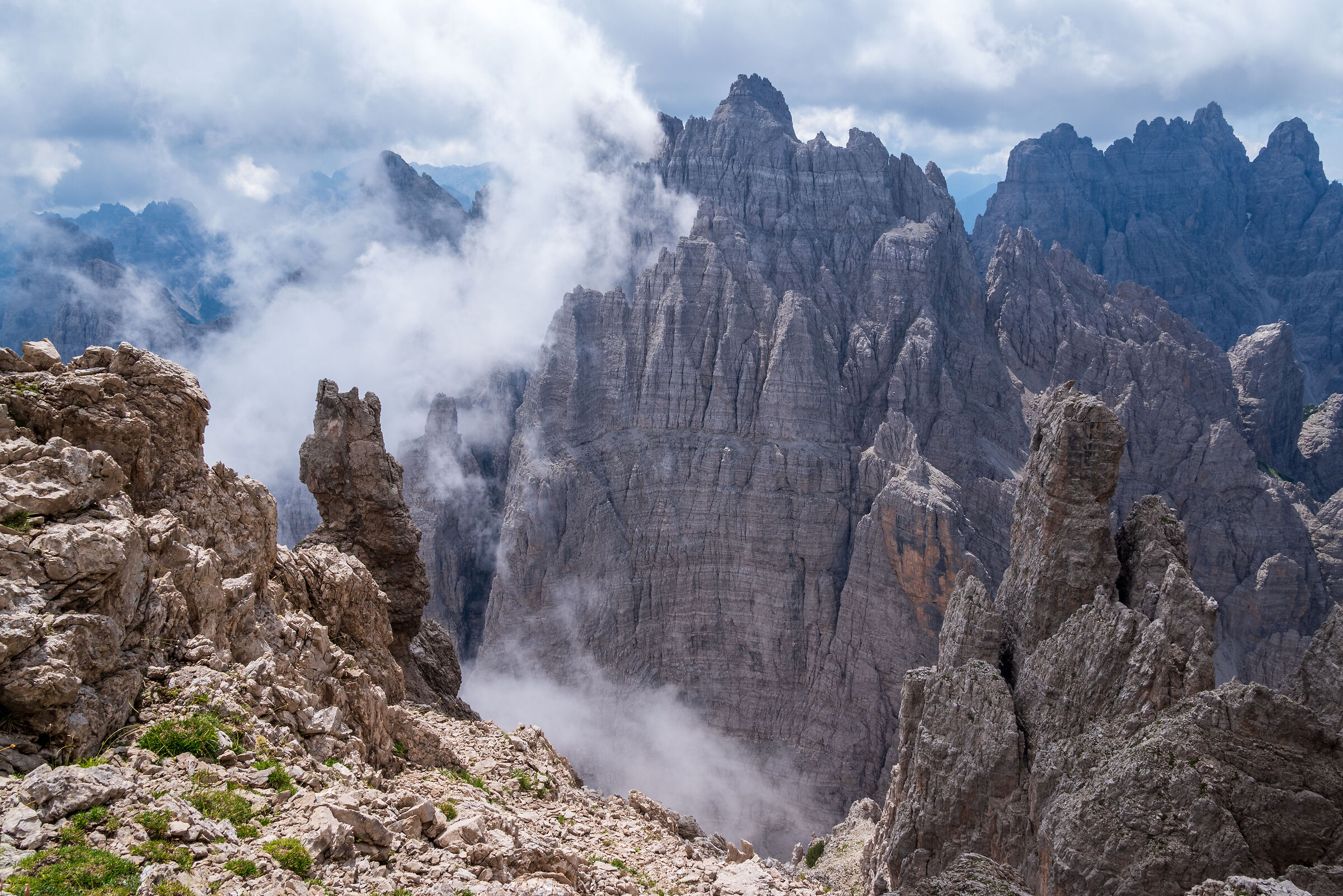 Pinnacoli, Cima Maddalena e Cima Giàf