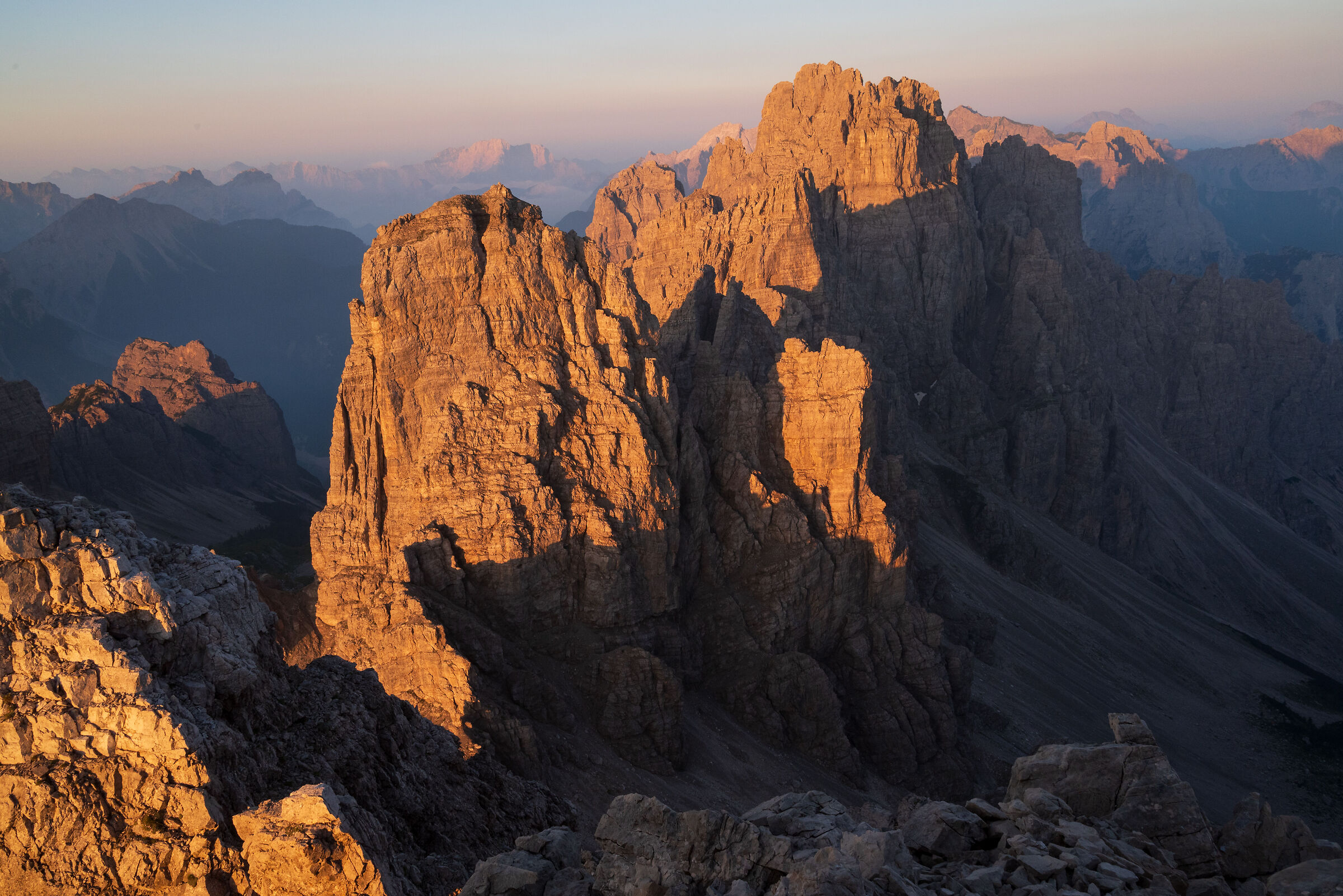 Monfalcon di Cimoliana, Punta Koegel e Cima d'Arade