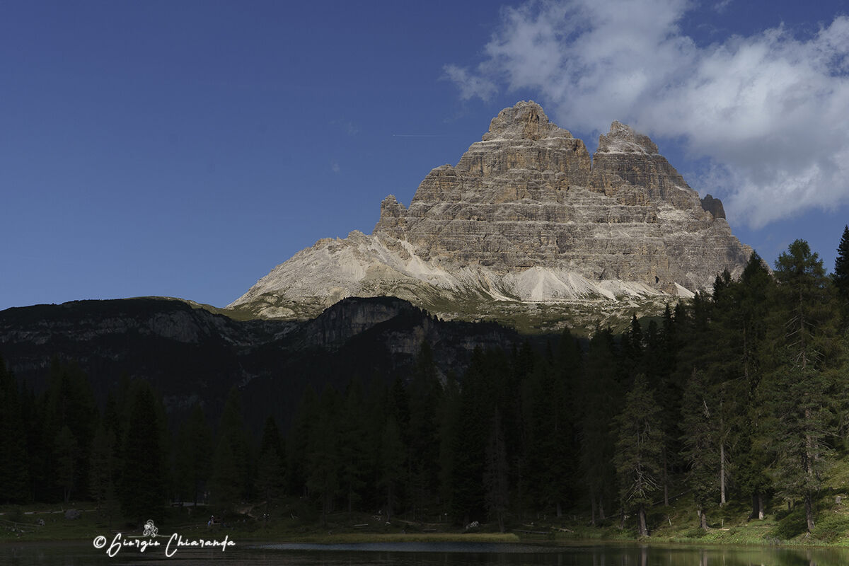 The three peaks of Lavaredo.