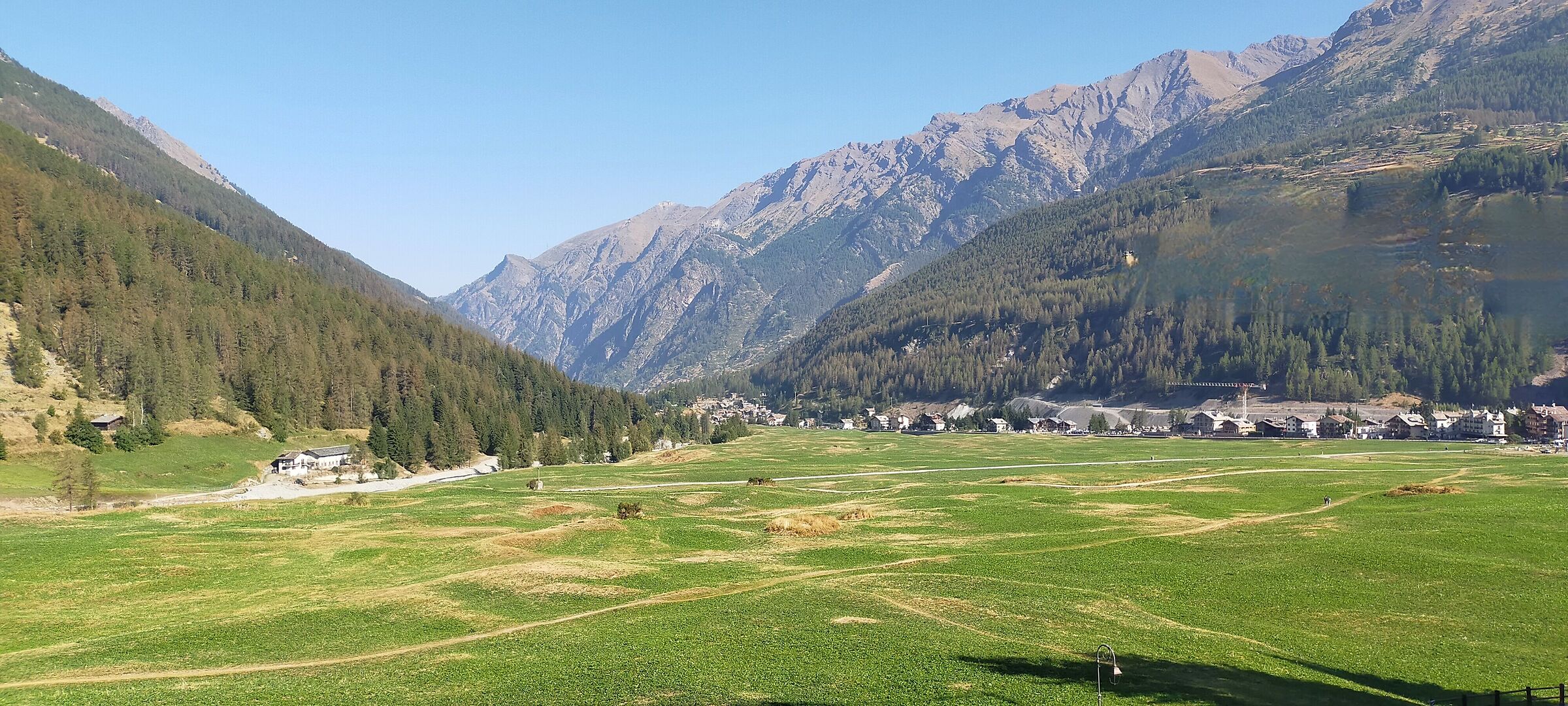 La prateria di Sant' Orso a Cogne
