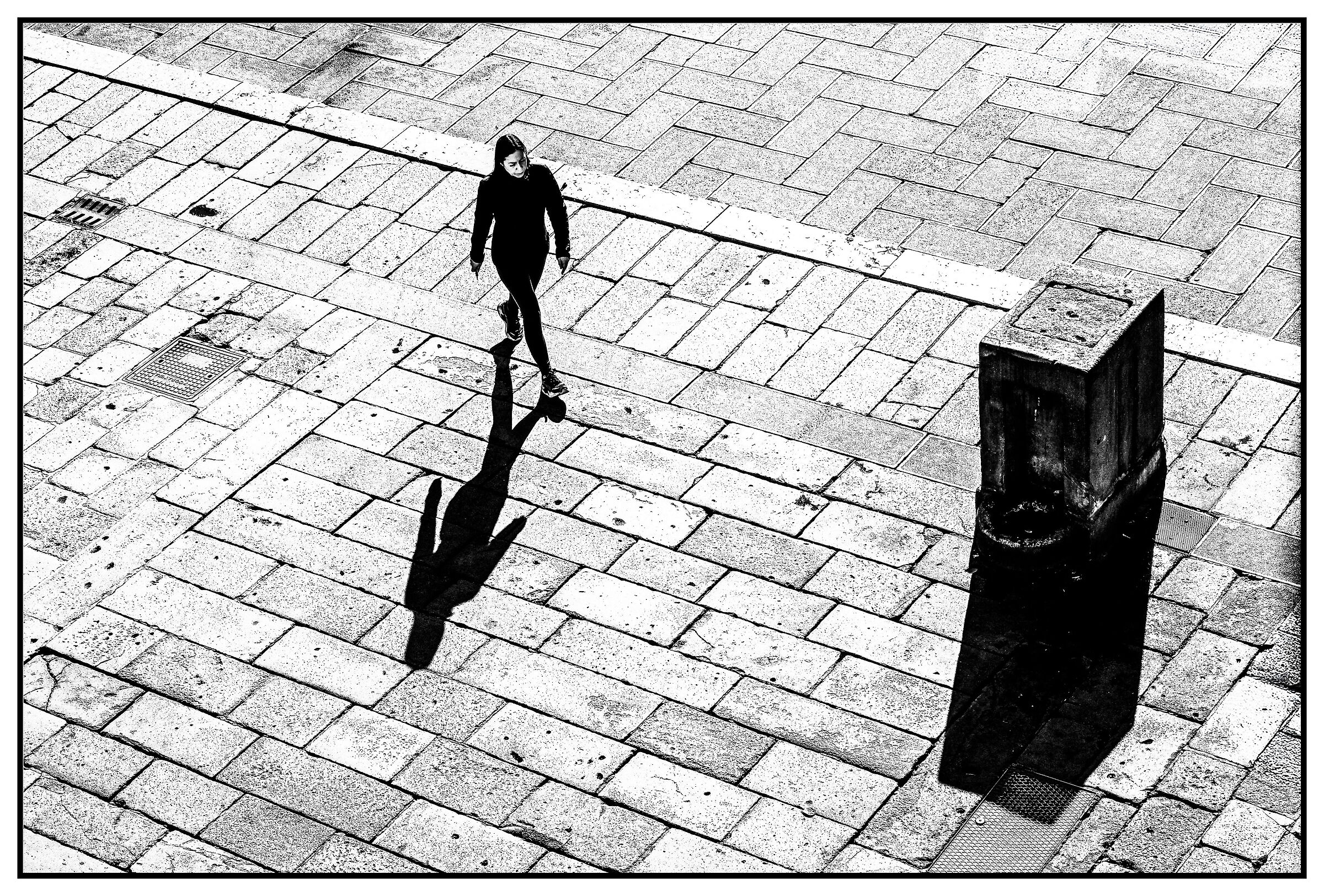 Shadow, walk with me