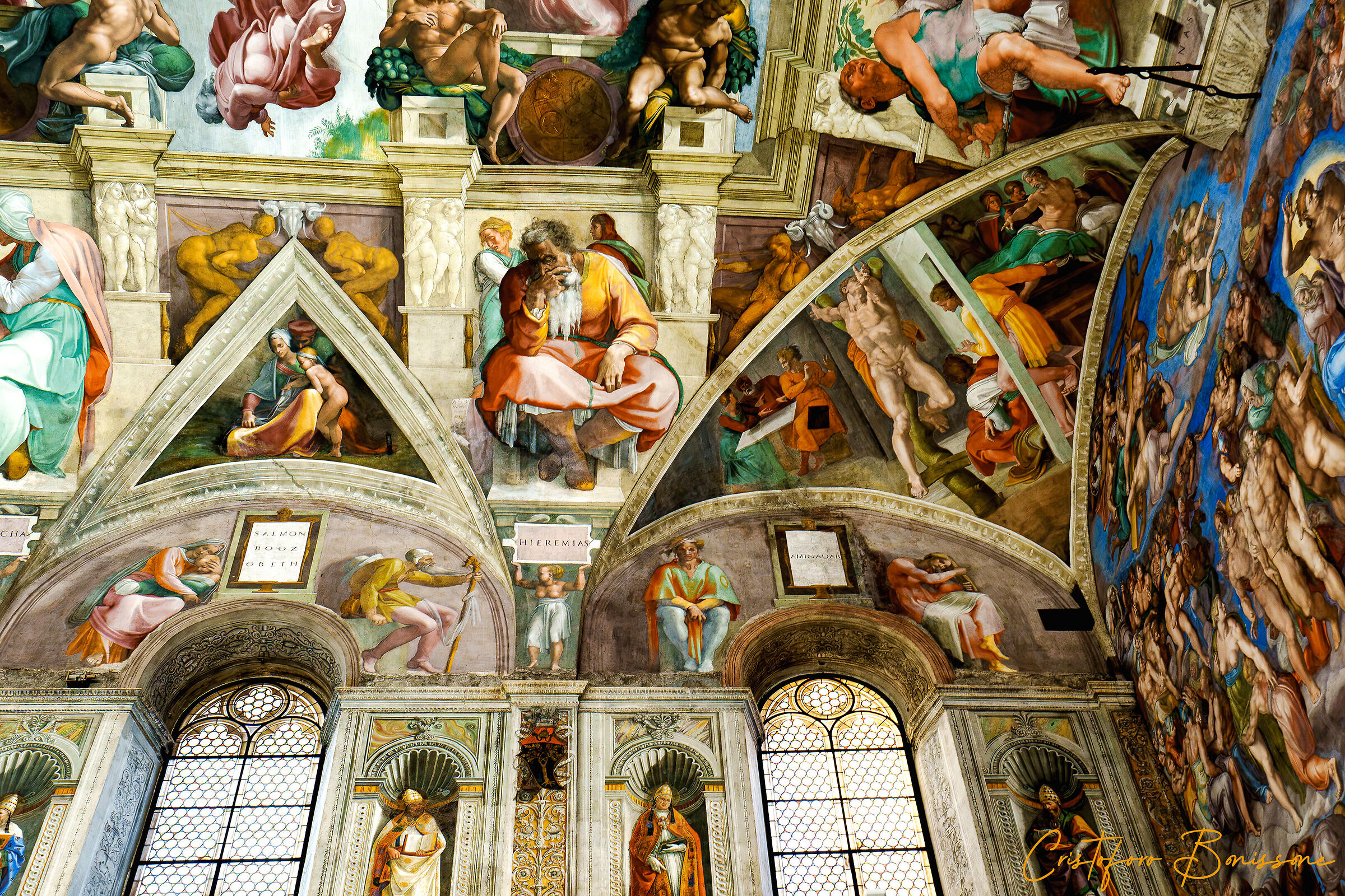 The thoughtful prophet Jeremiah Michelangelo Buonarroti