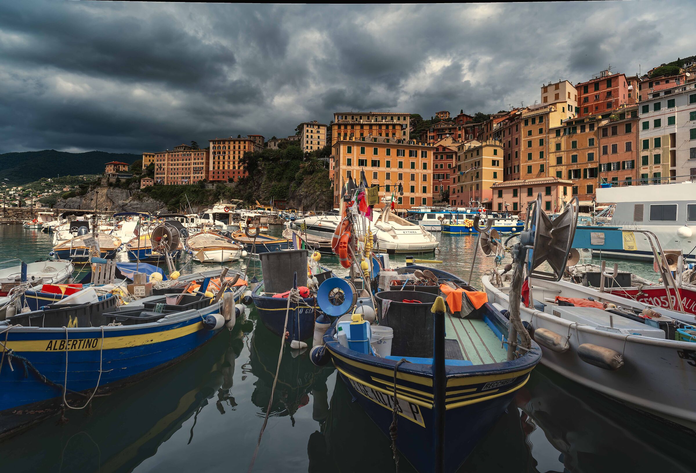 Luci e ombre a Camogli