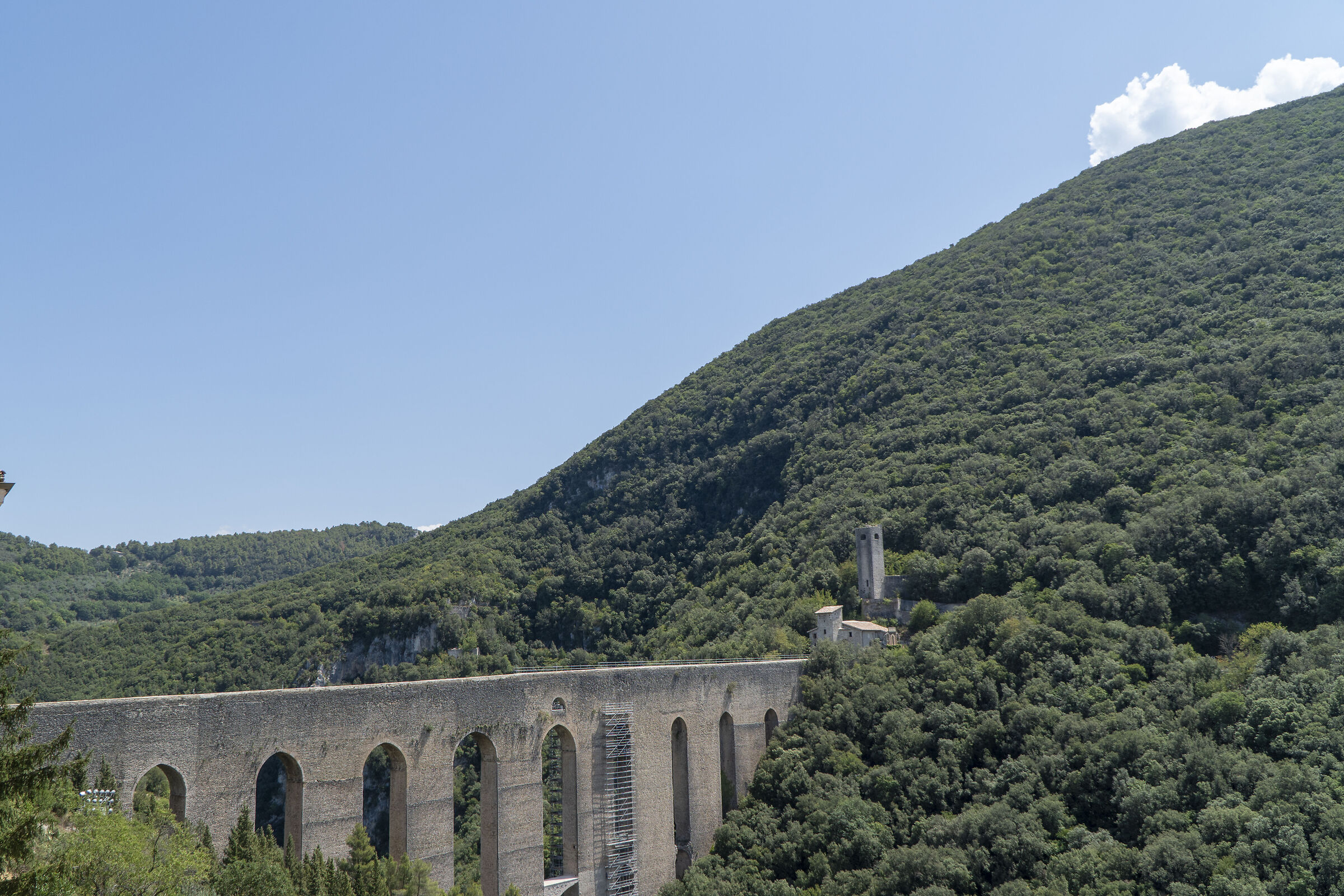 Bridge between the two towers