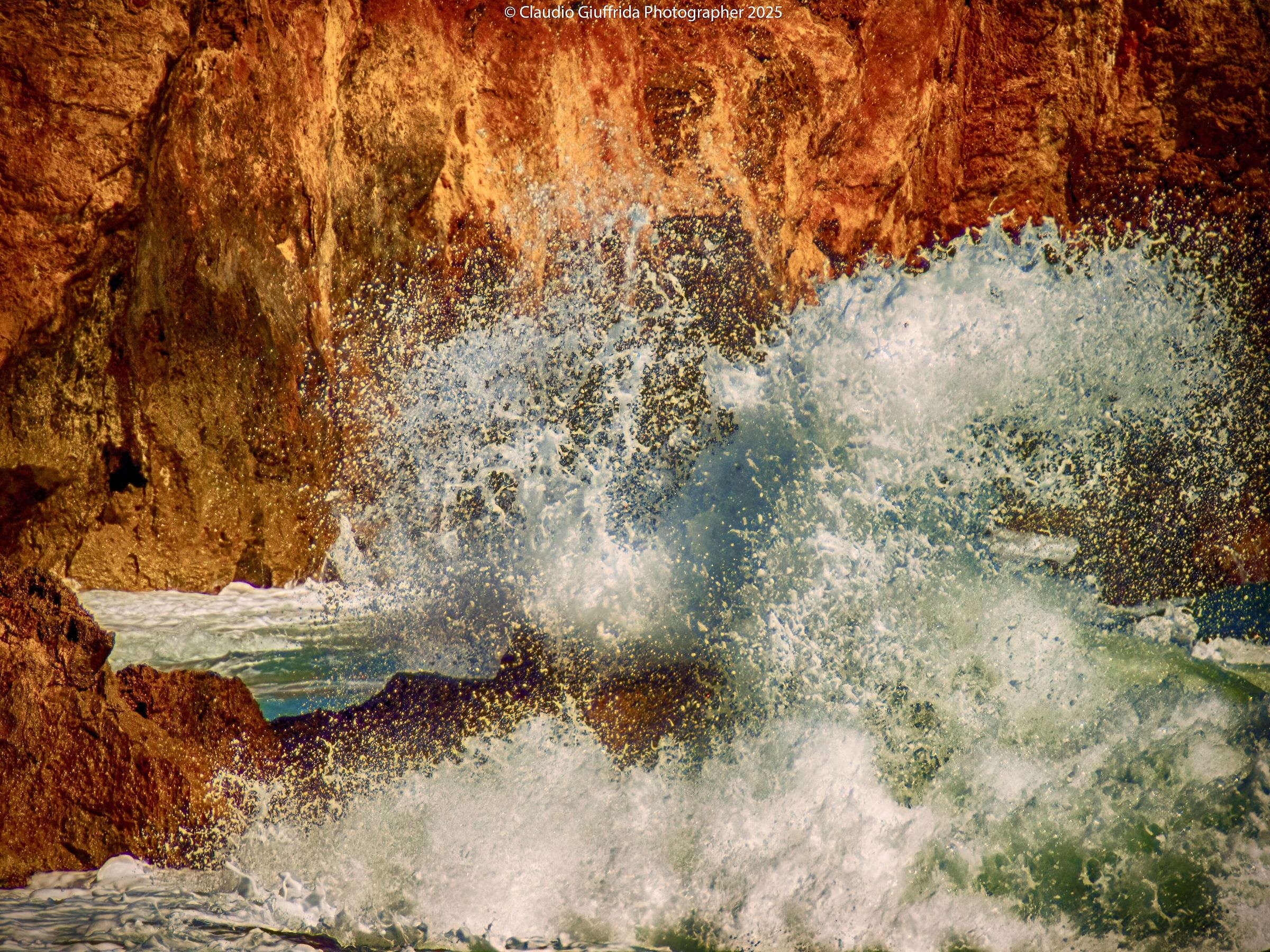 The sound of the sea