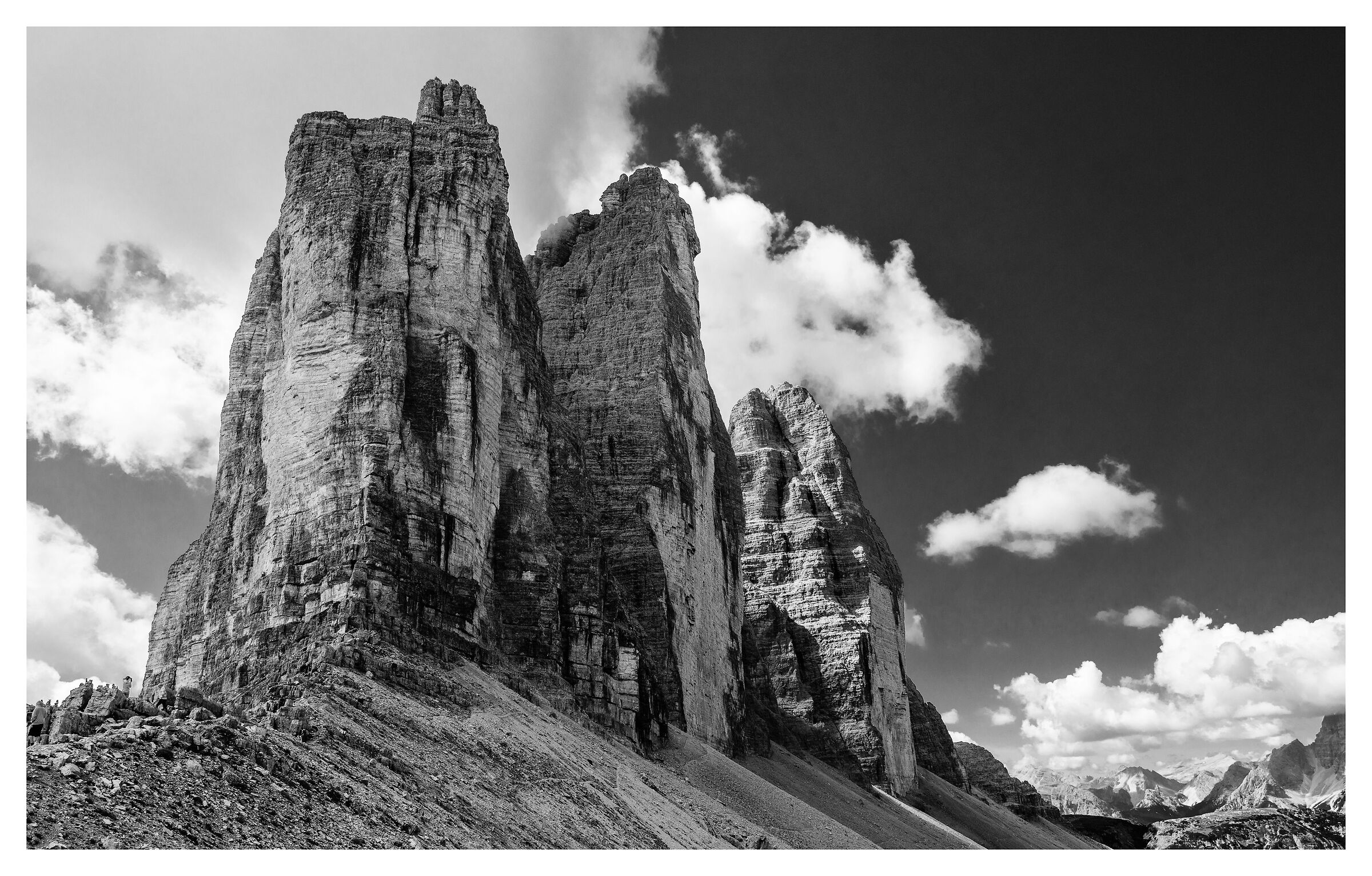 Dolomites with the 3 Peaks of Lavaredo