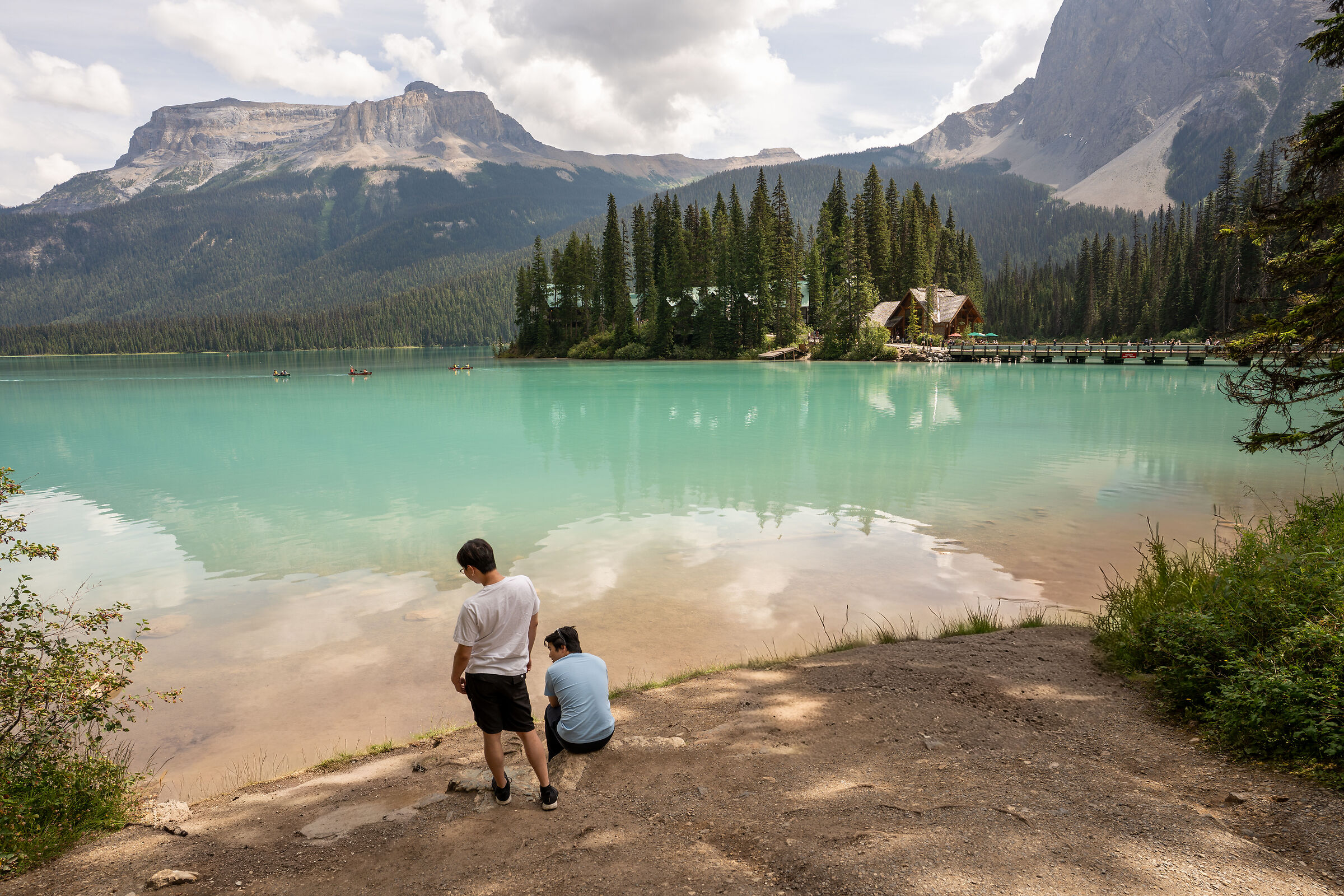 Lake in Yoho National Park