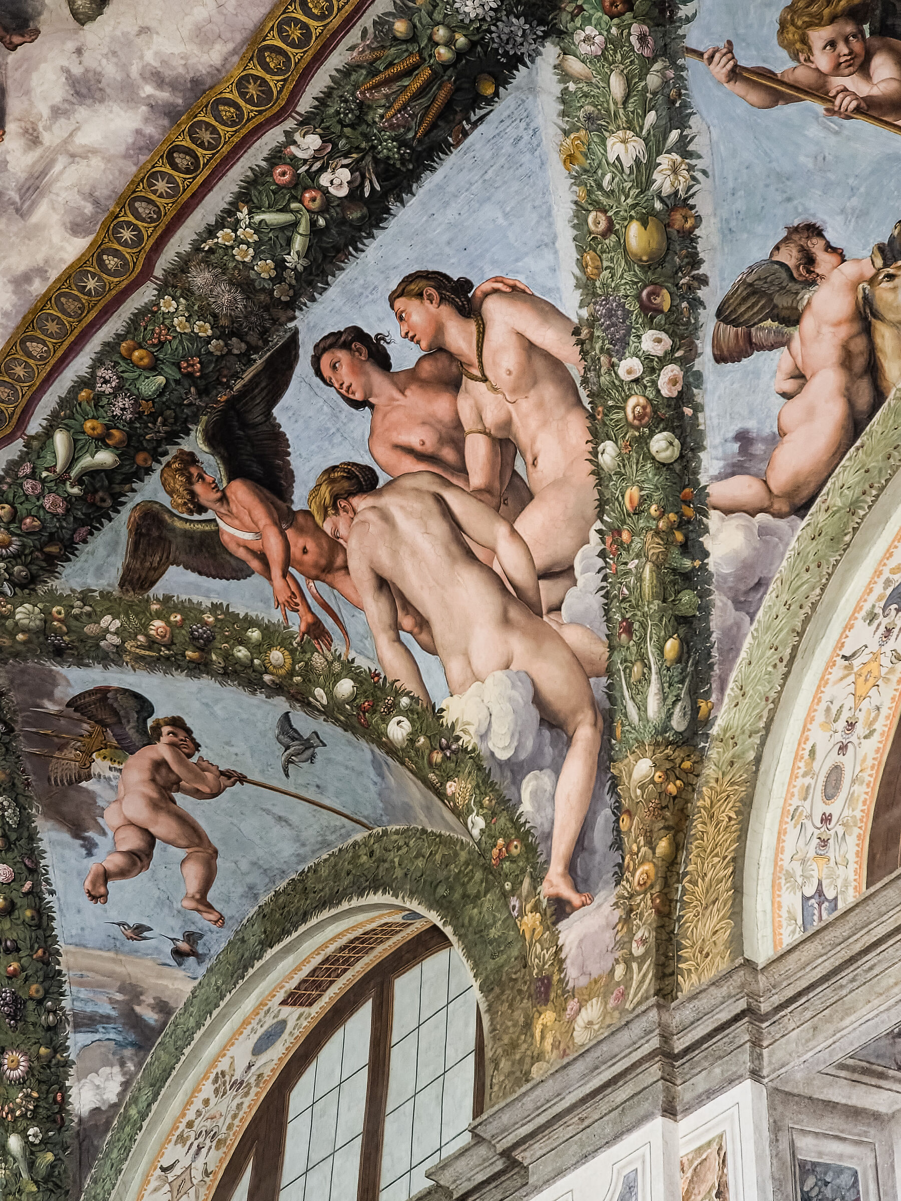 Loggia di Psiche Villa Farnesina