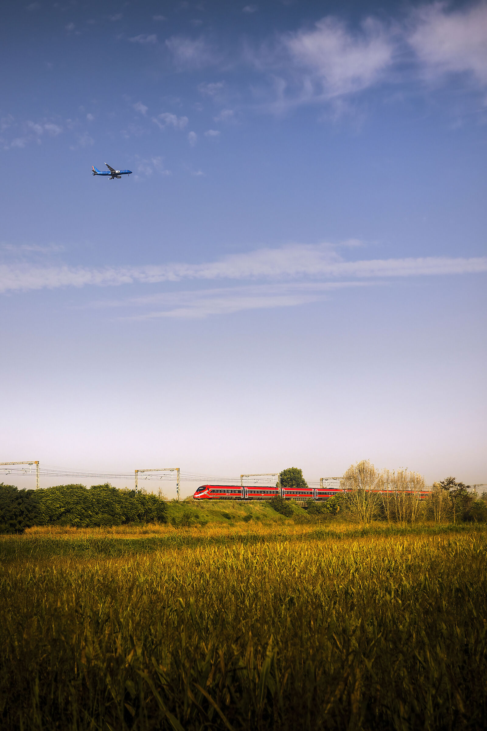 frecciarossa etr500 - ita airways airbus a220