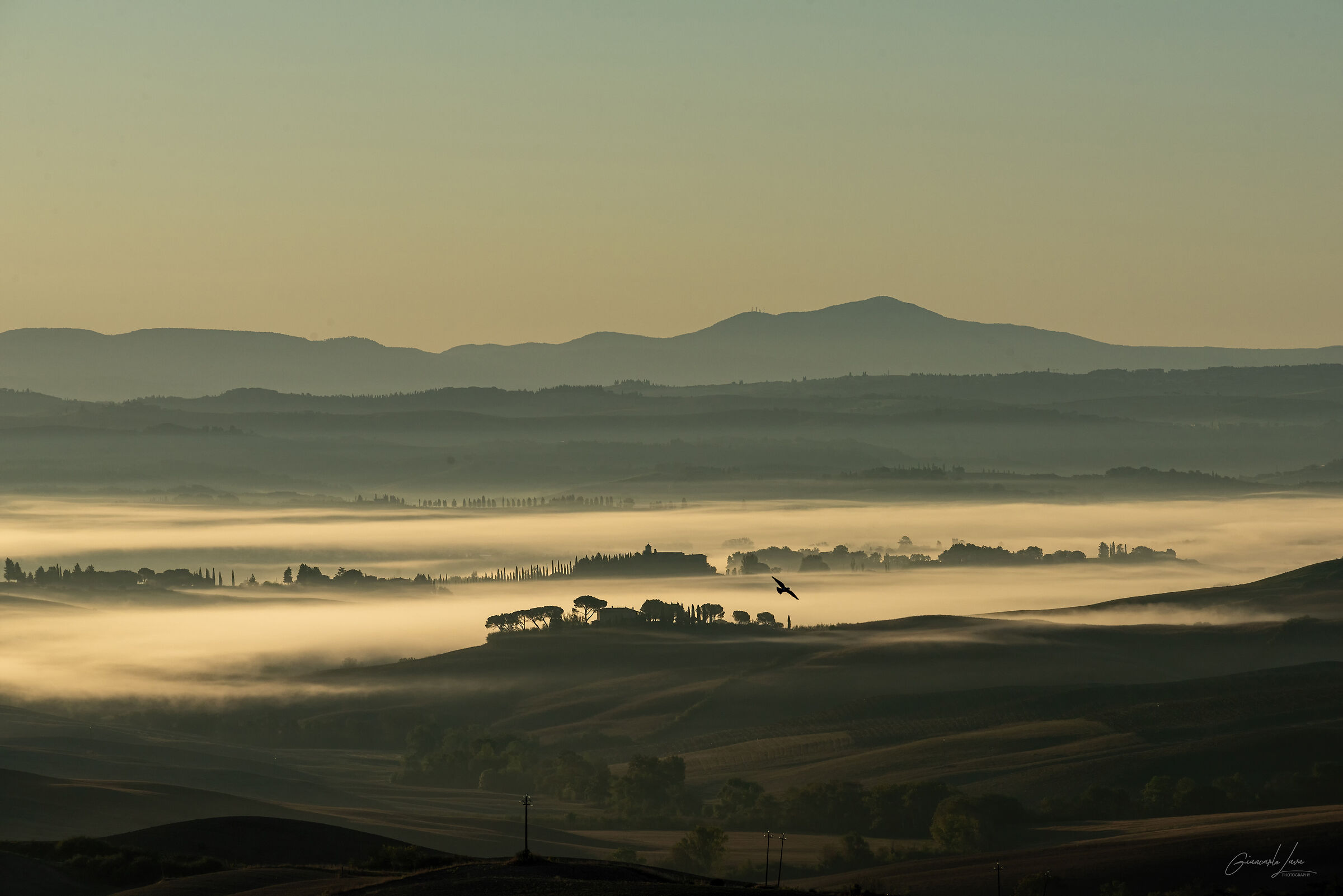 Sunrise in Val d'Orcia
