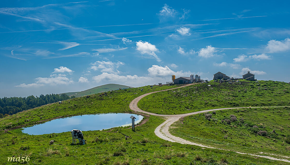 Alpine huts in Lessinia