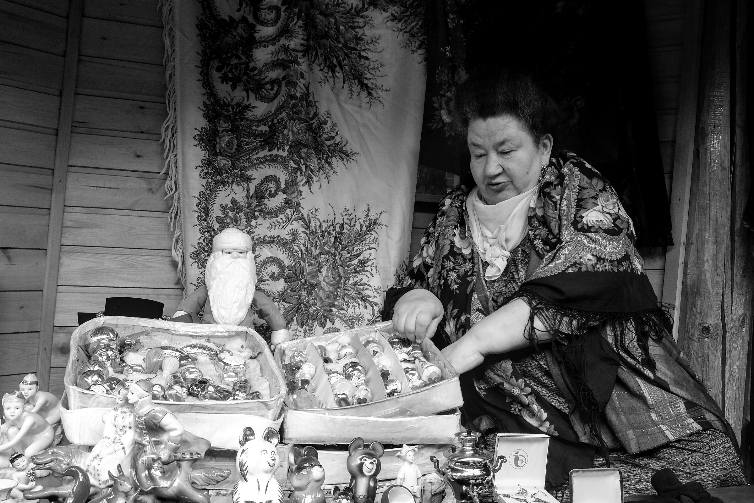 La signora ed i suoi tesori