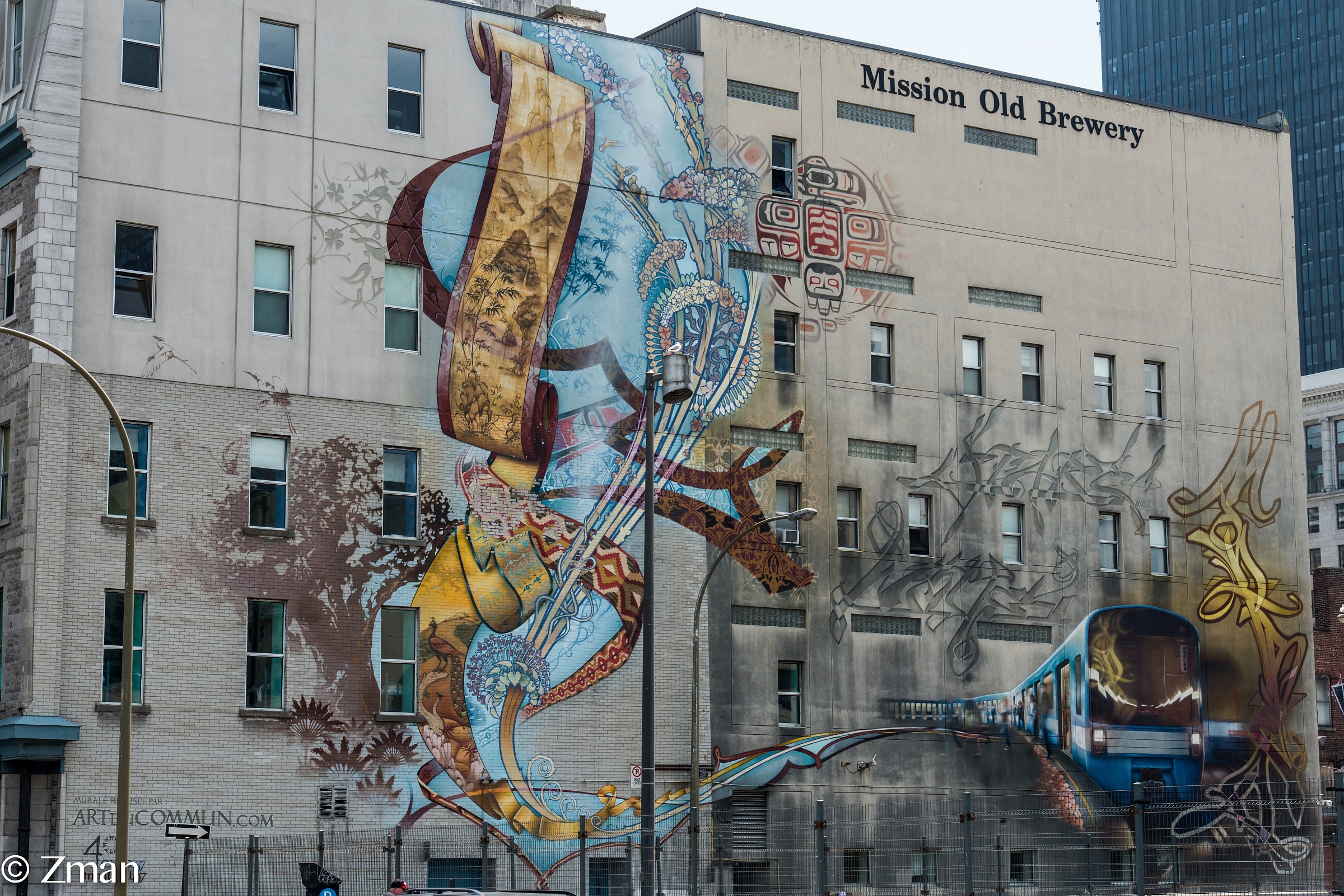 Mission Old Brewery Graffiti