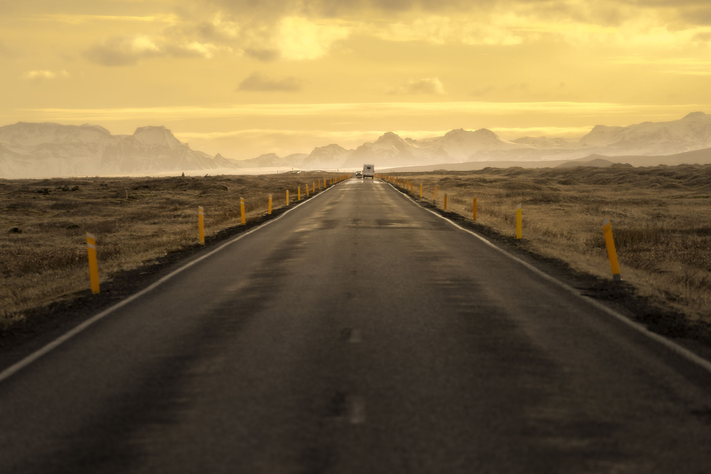 The end of the day... Towards the end of the journey