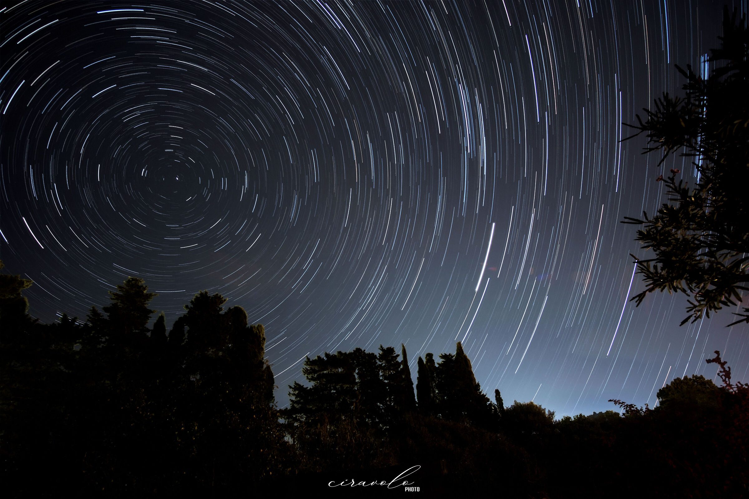 Experiencing the Star Trail...