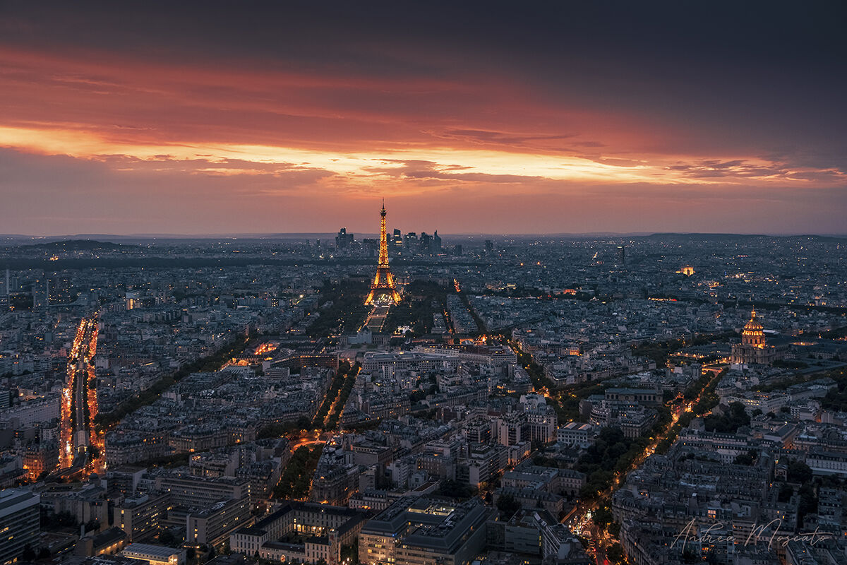 Paris Skyline Panorama (France)