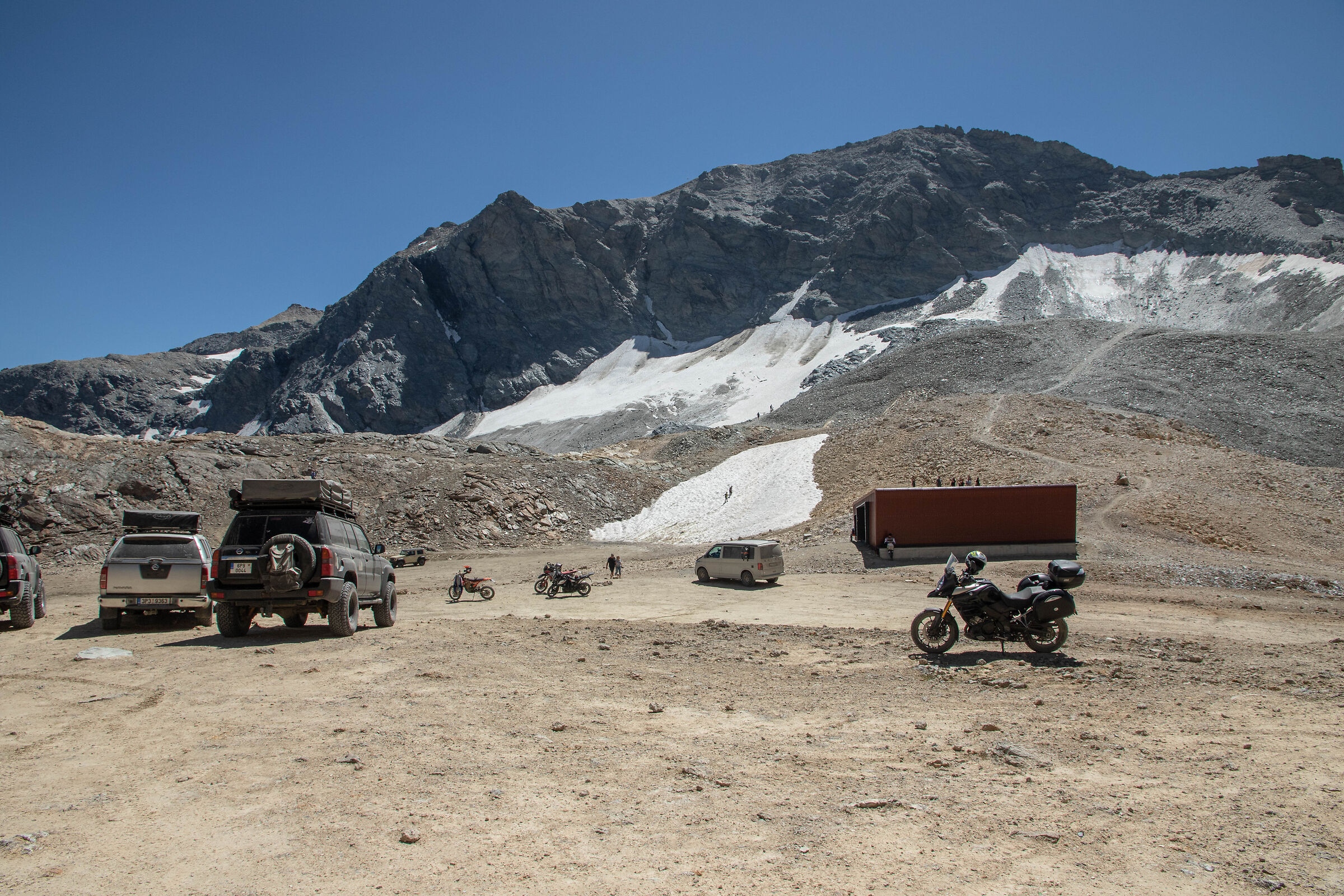 Colle del Sommeiller 3009 m.