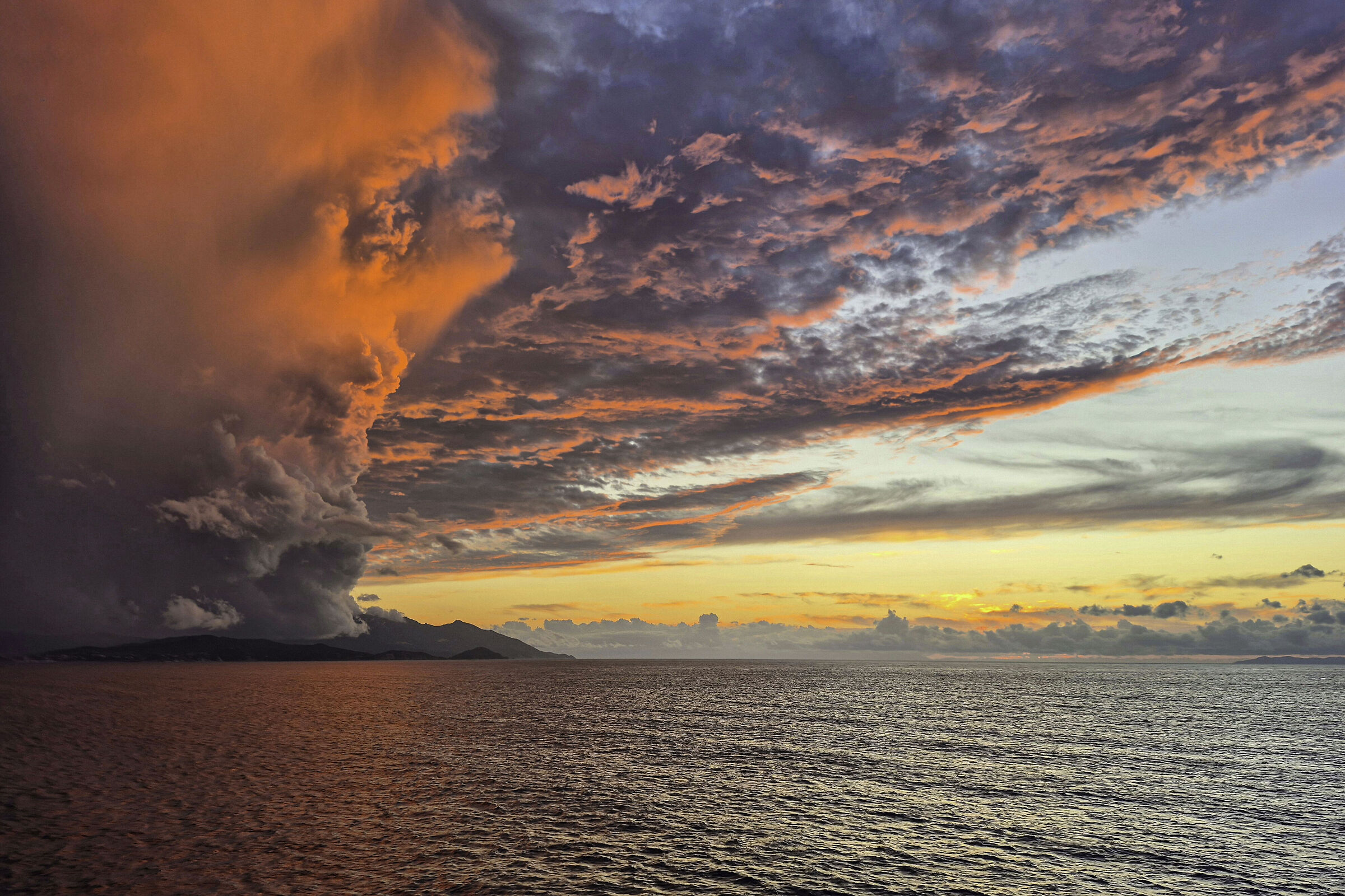 Sunset on Elba