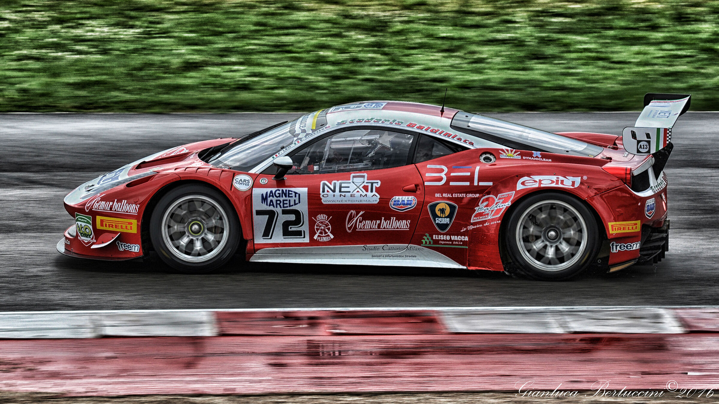Ferrari at the Misano World Circuit