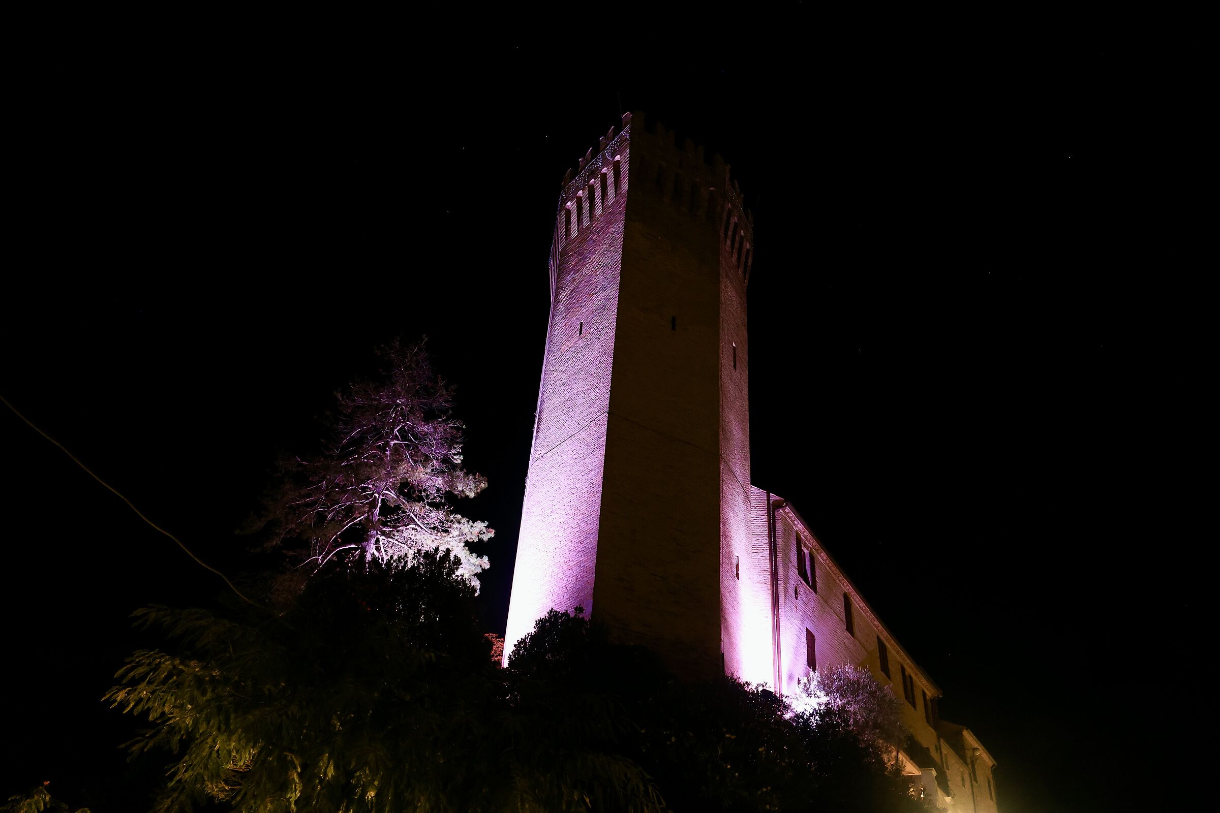 night in Moresco (Marche)