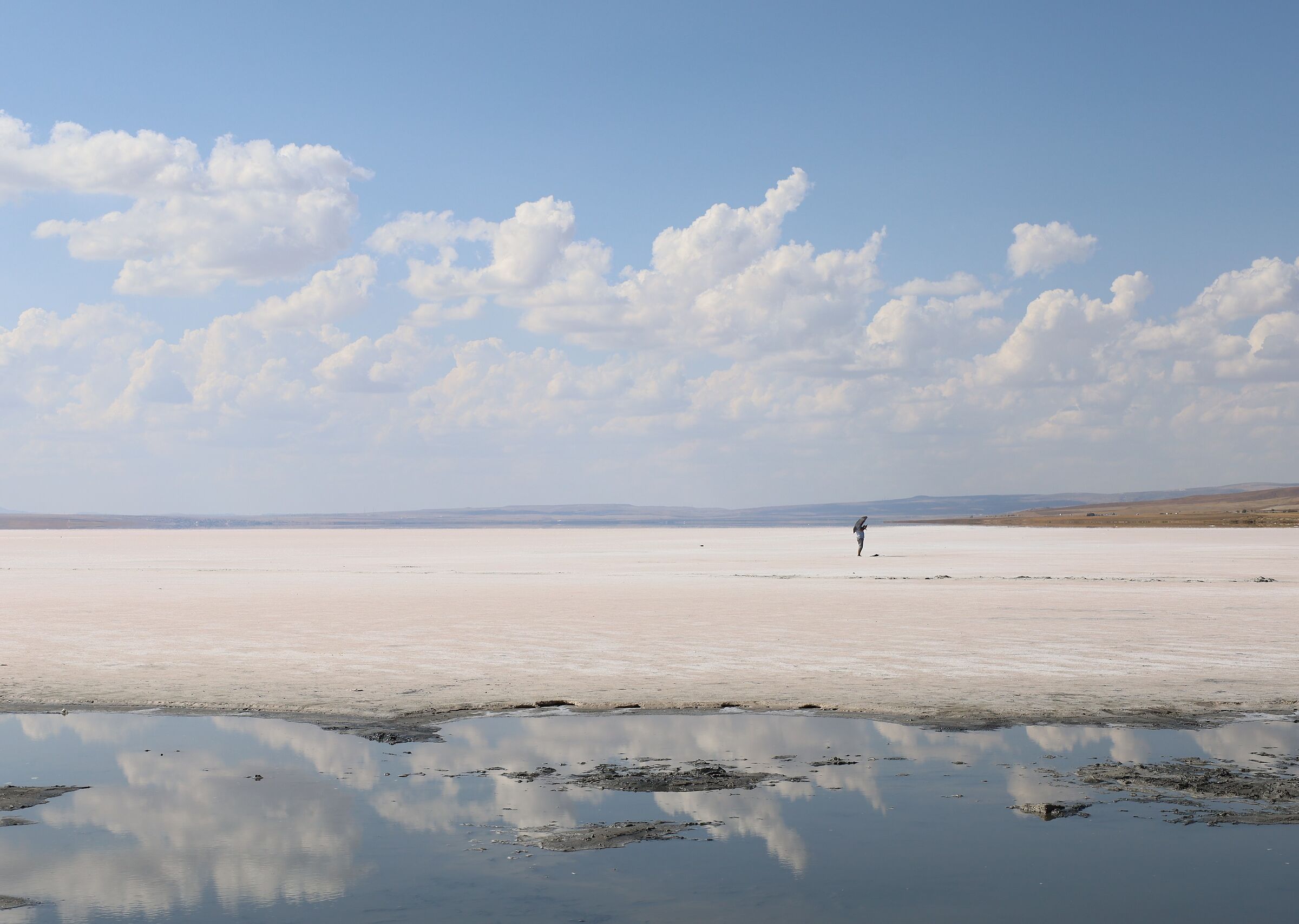 Tuz Golu, lago salto, Turchia