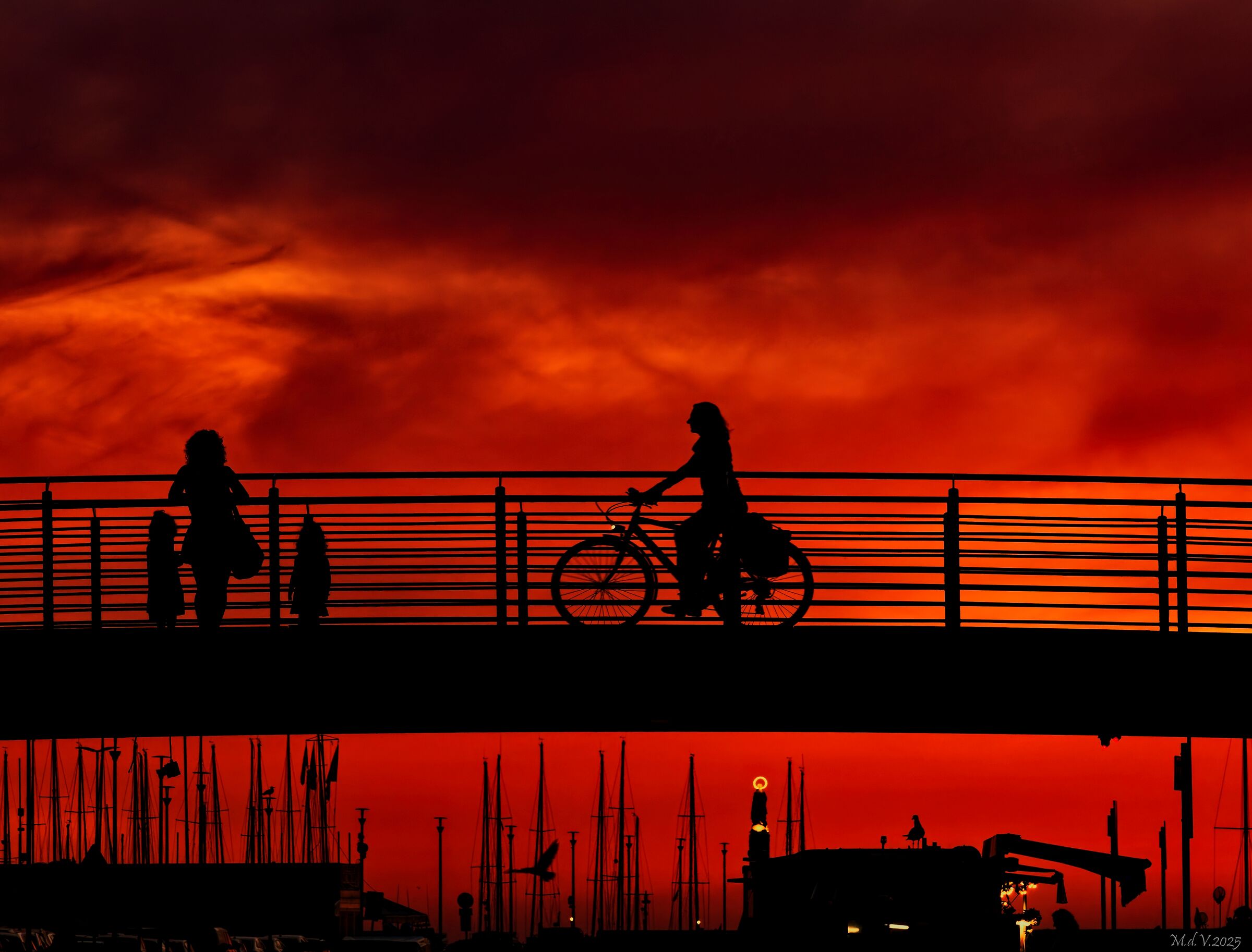 Viareggio sunset