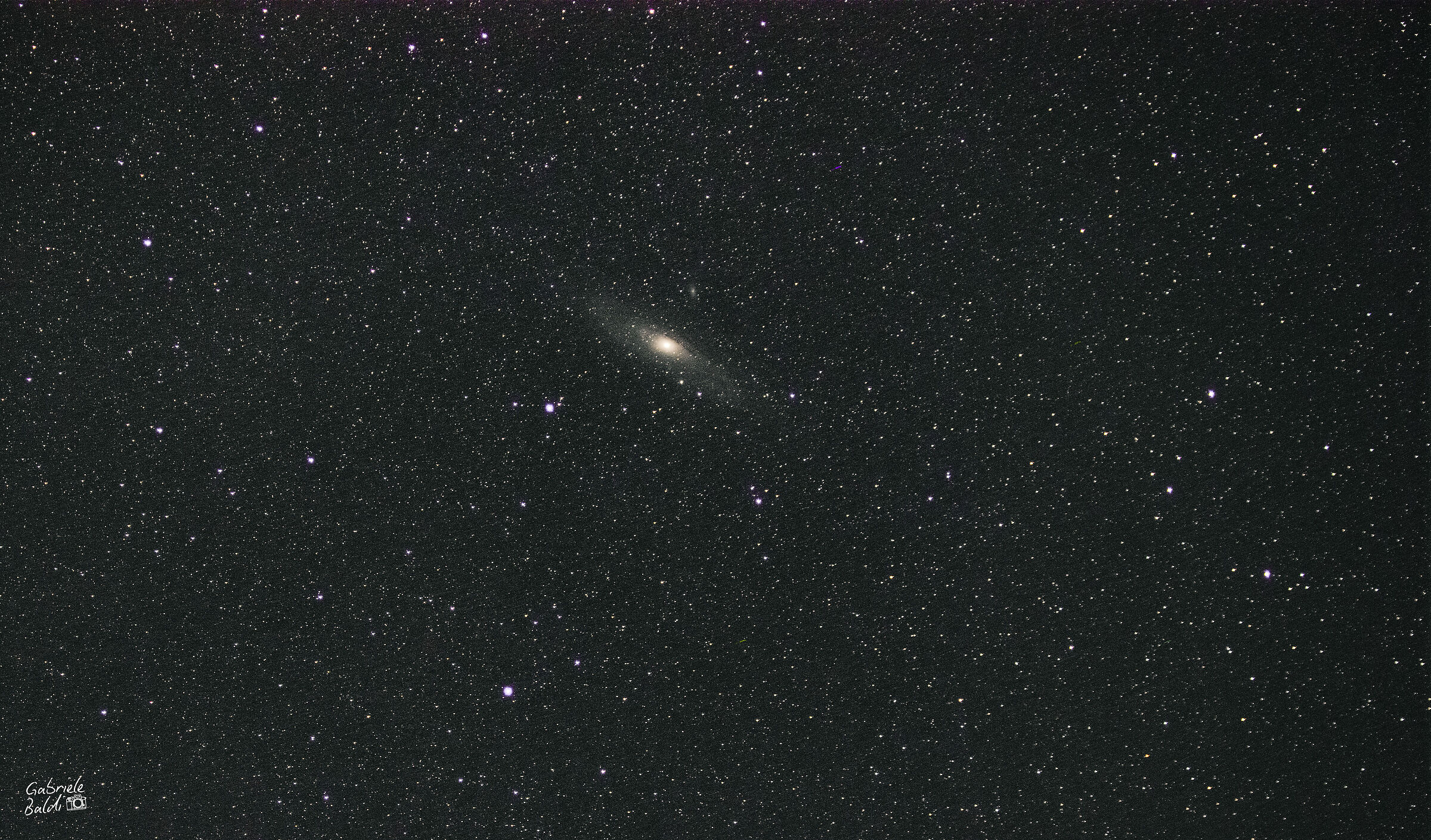 Galassia di Andromeda (stacking, inseguitore)