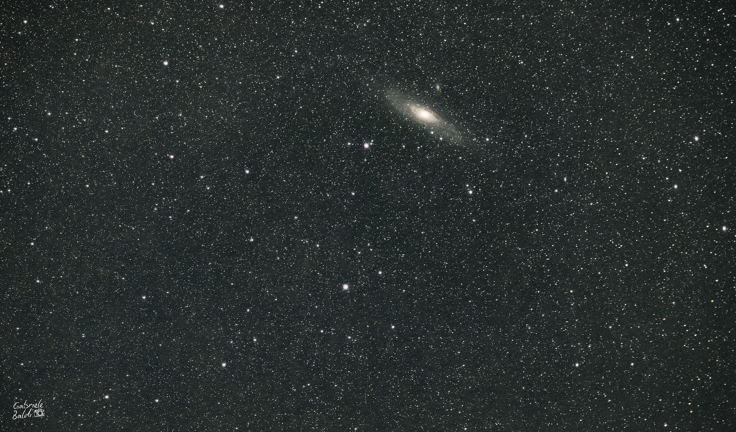 Galassia di Andromeda (stacking, inseguitore)