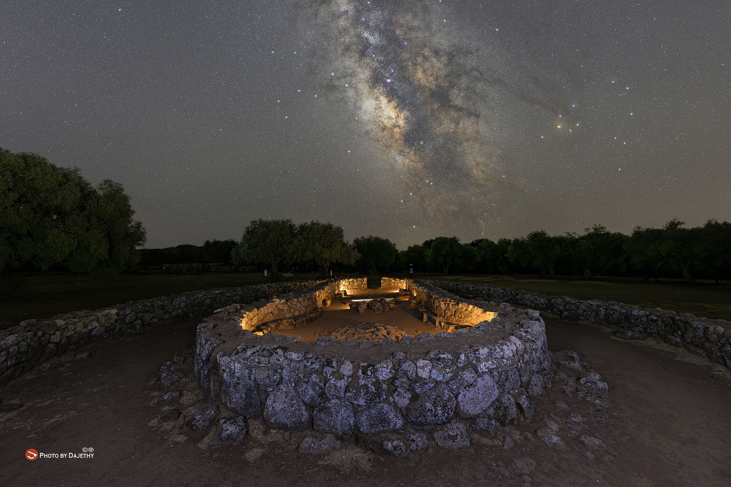 Sacred Well of Santa Cristina Guardian of the Cosmos