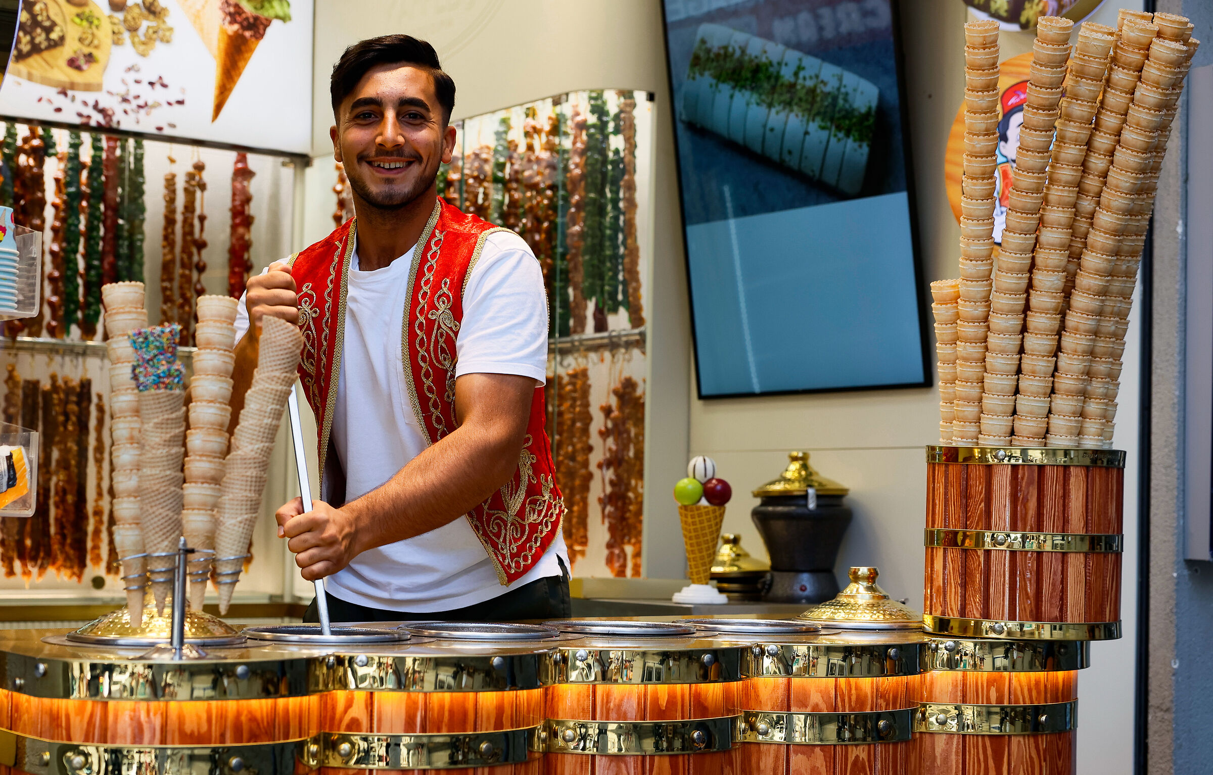 Taksim ice cream maker