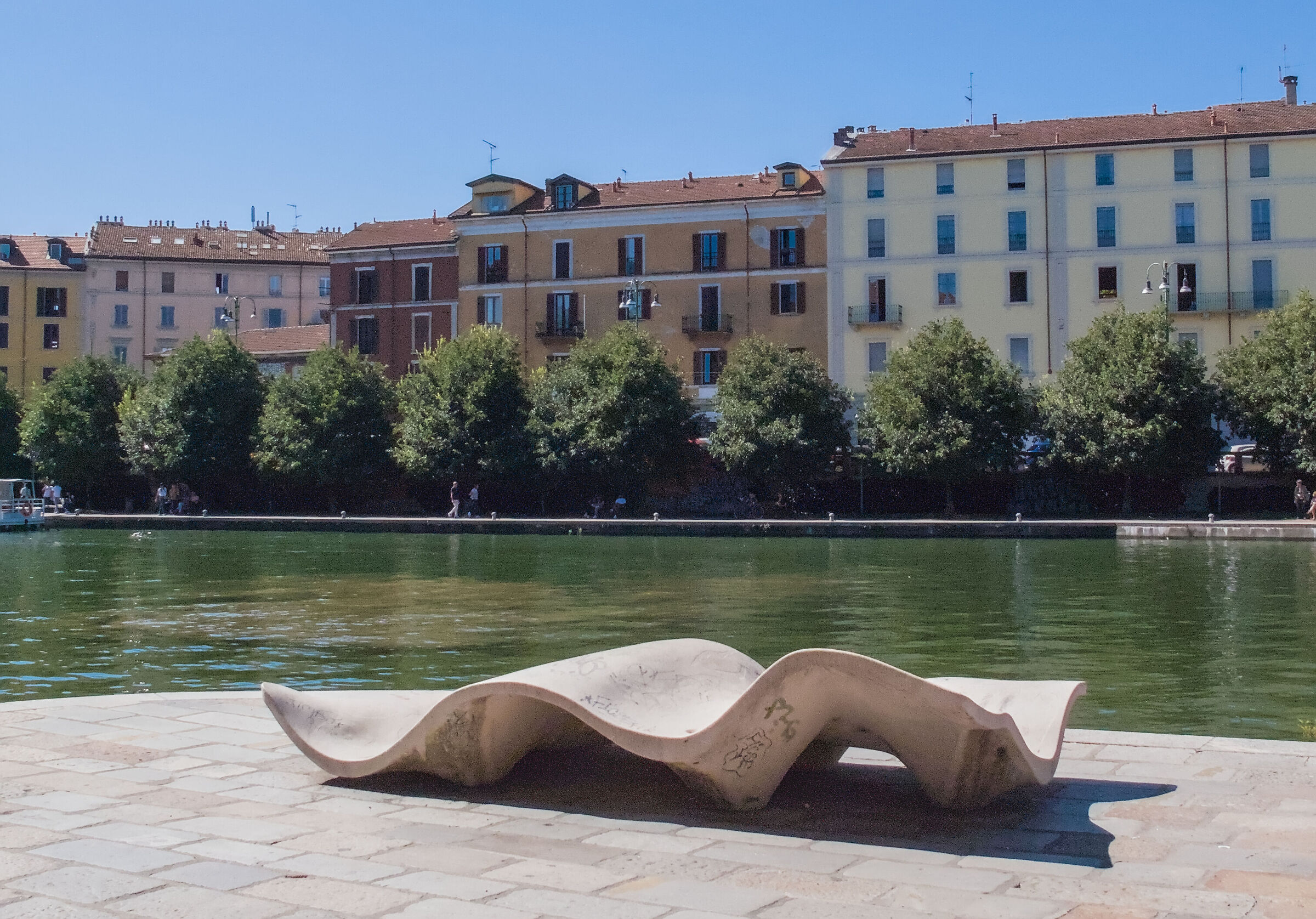 Milano, Navigli, Darsena, Passeggiata