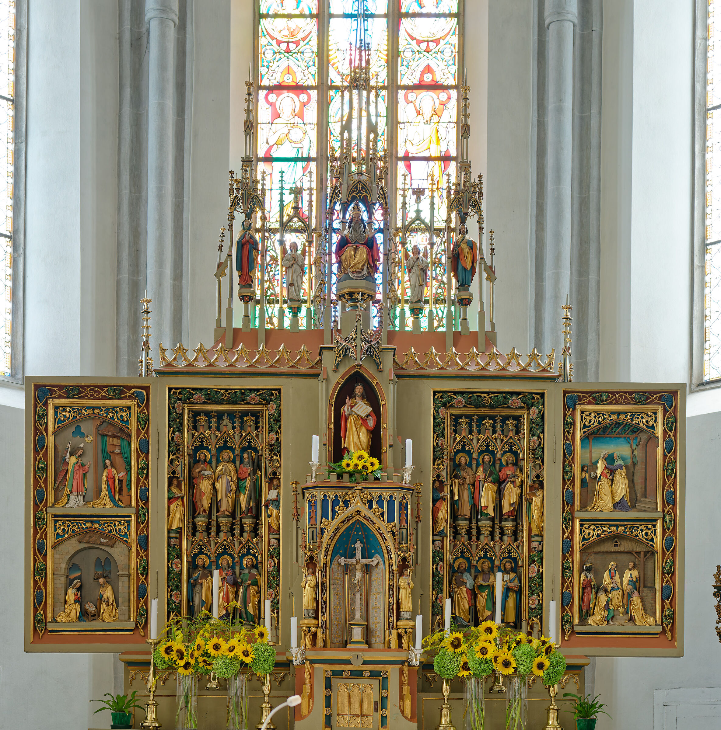 Klausen, St. Andrew, altarpiece
