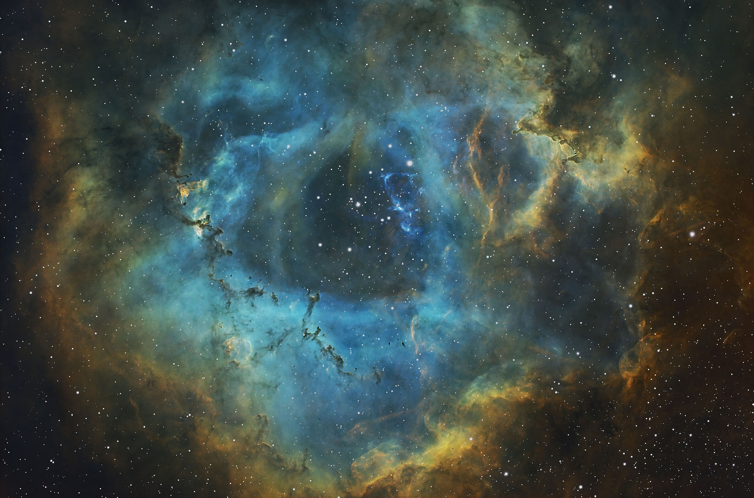 Nebulosa Rosetta - SHO