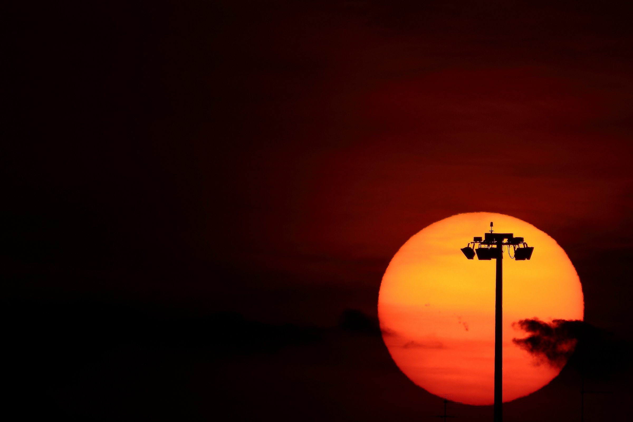 beautiful summer sunset