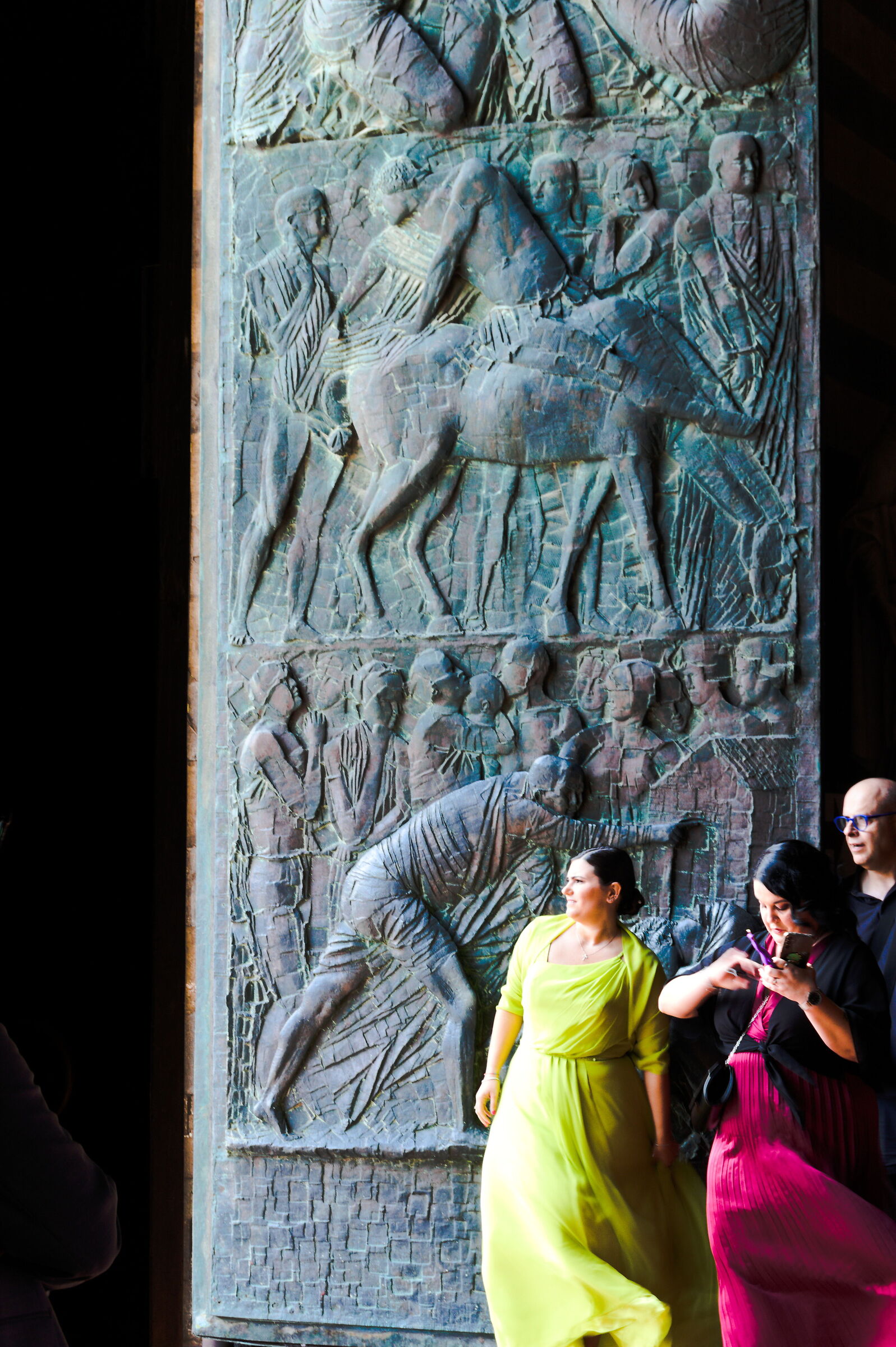 Waiting for the bride and groom