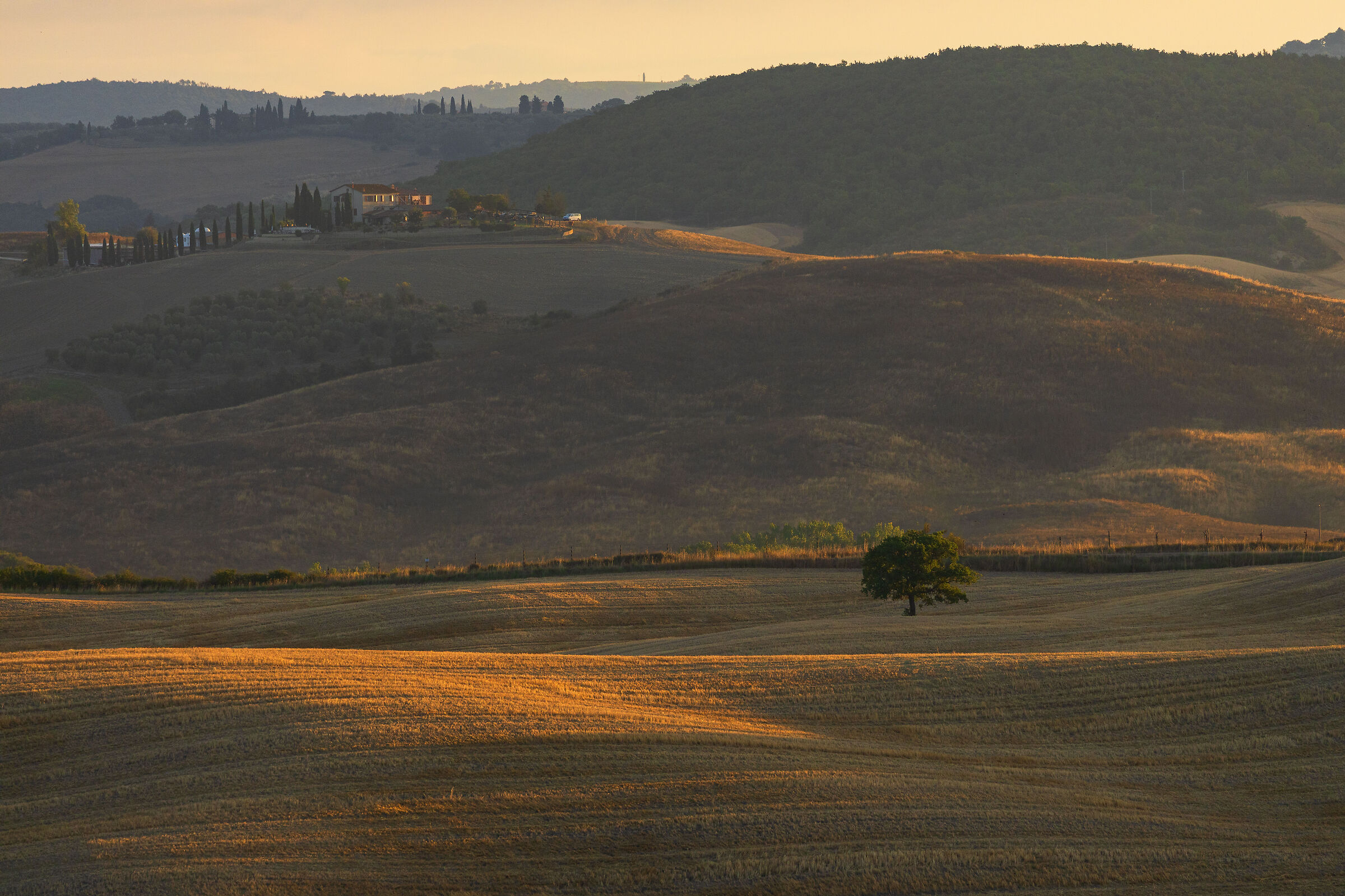 Magica e romantica Val D'Orcia