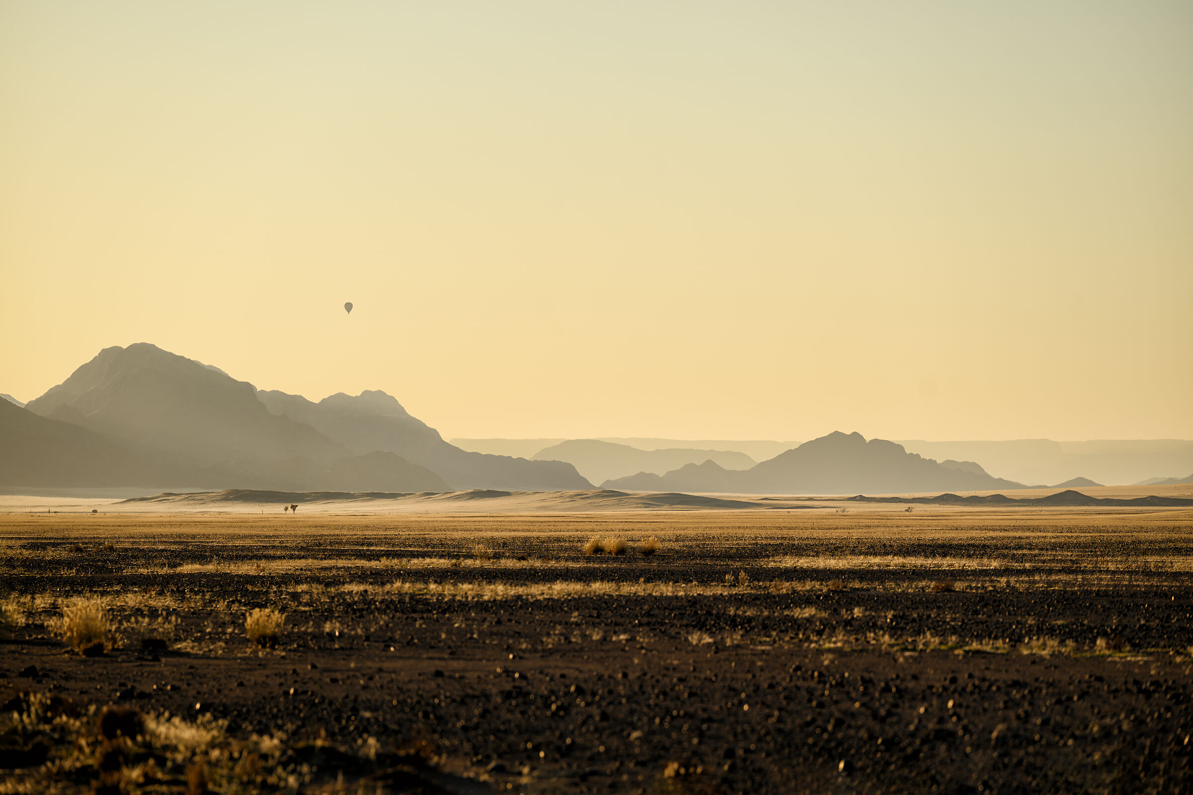 The hot air balloon