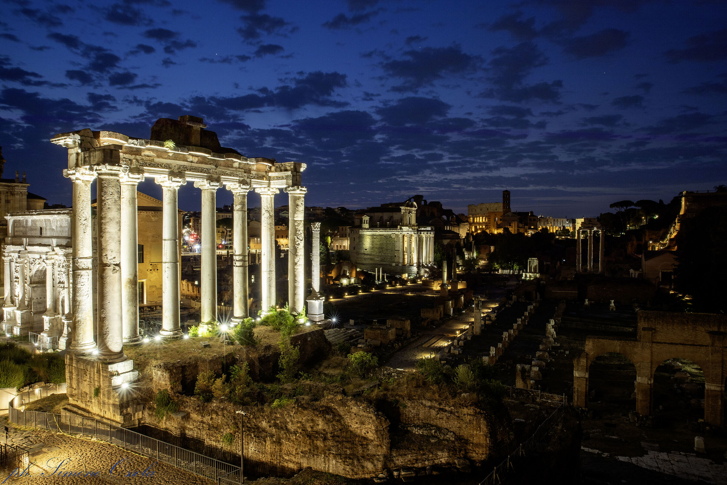 Sunrise over the Forum