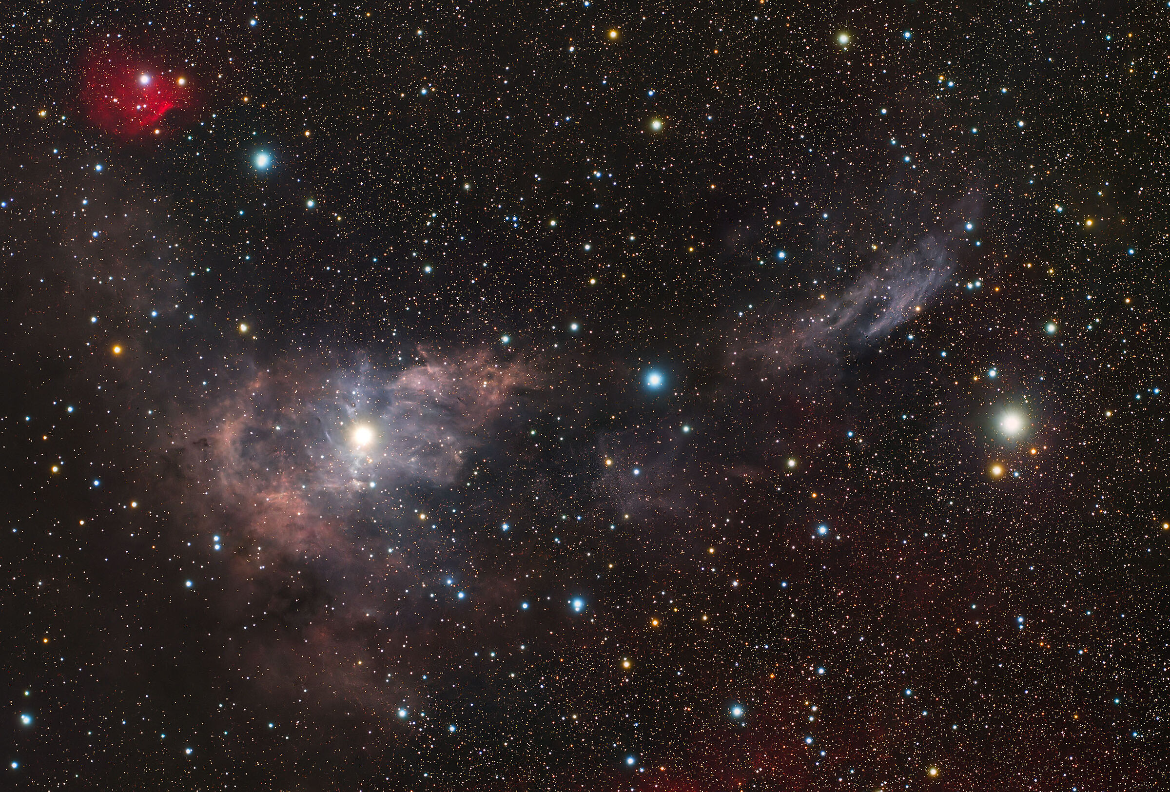 Vdb14 reflection nebula in the Giraffe