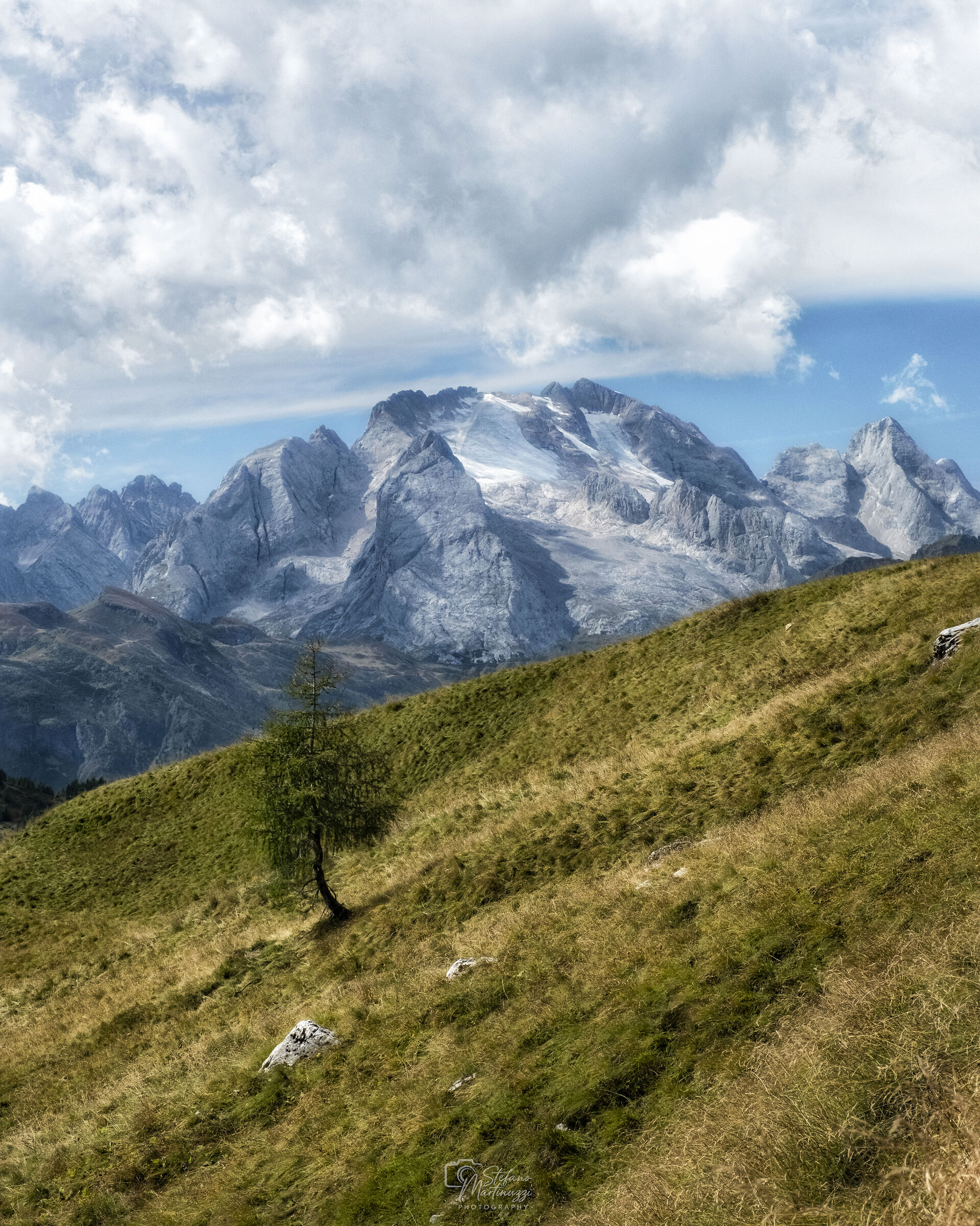 The lonely guardian of the Marmolada