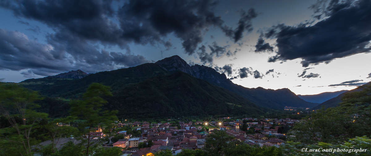 tramonto sulle Grigne