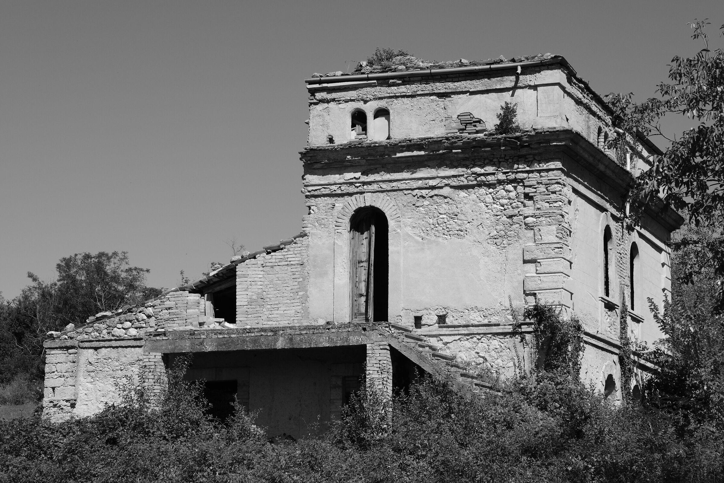 Unfinished and abandoned