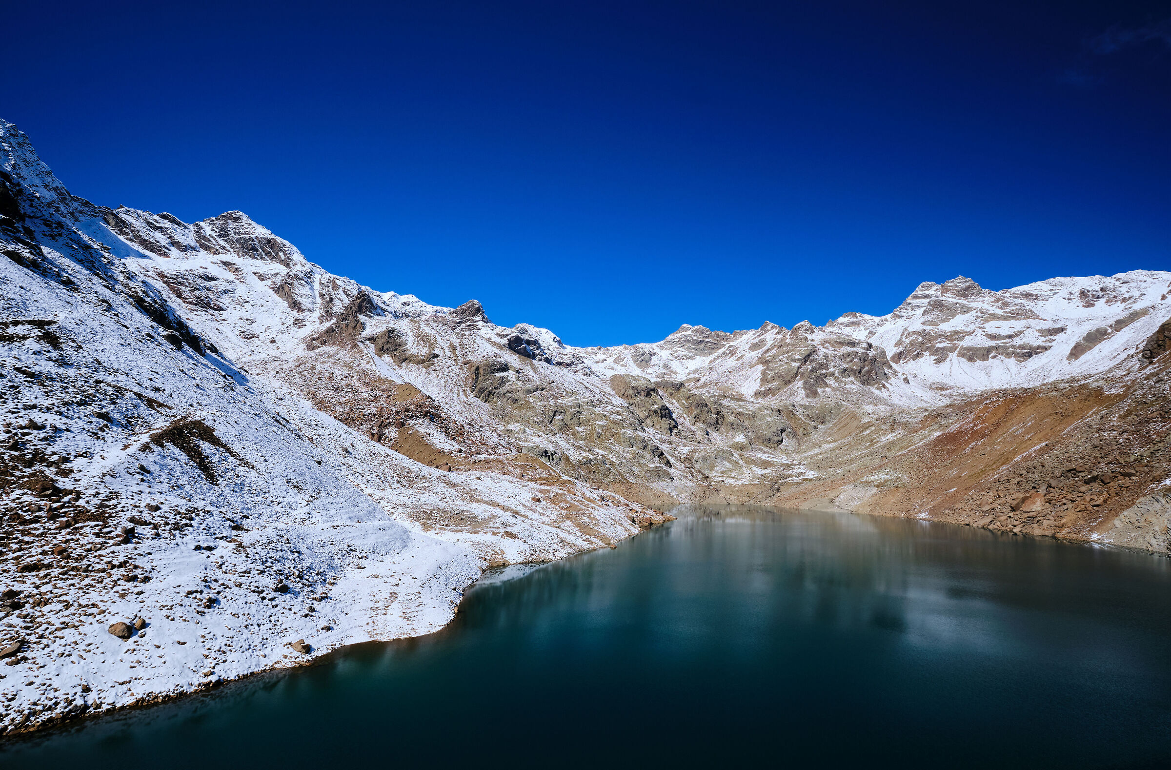 il verde del lago verde