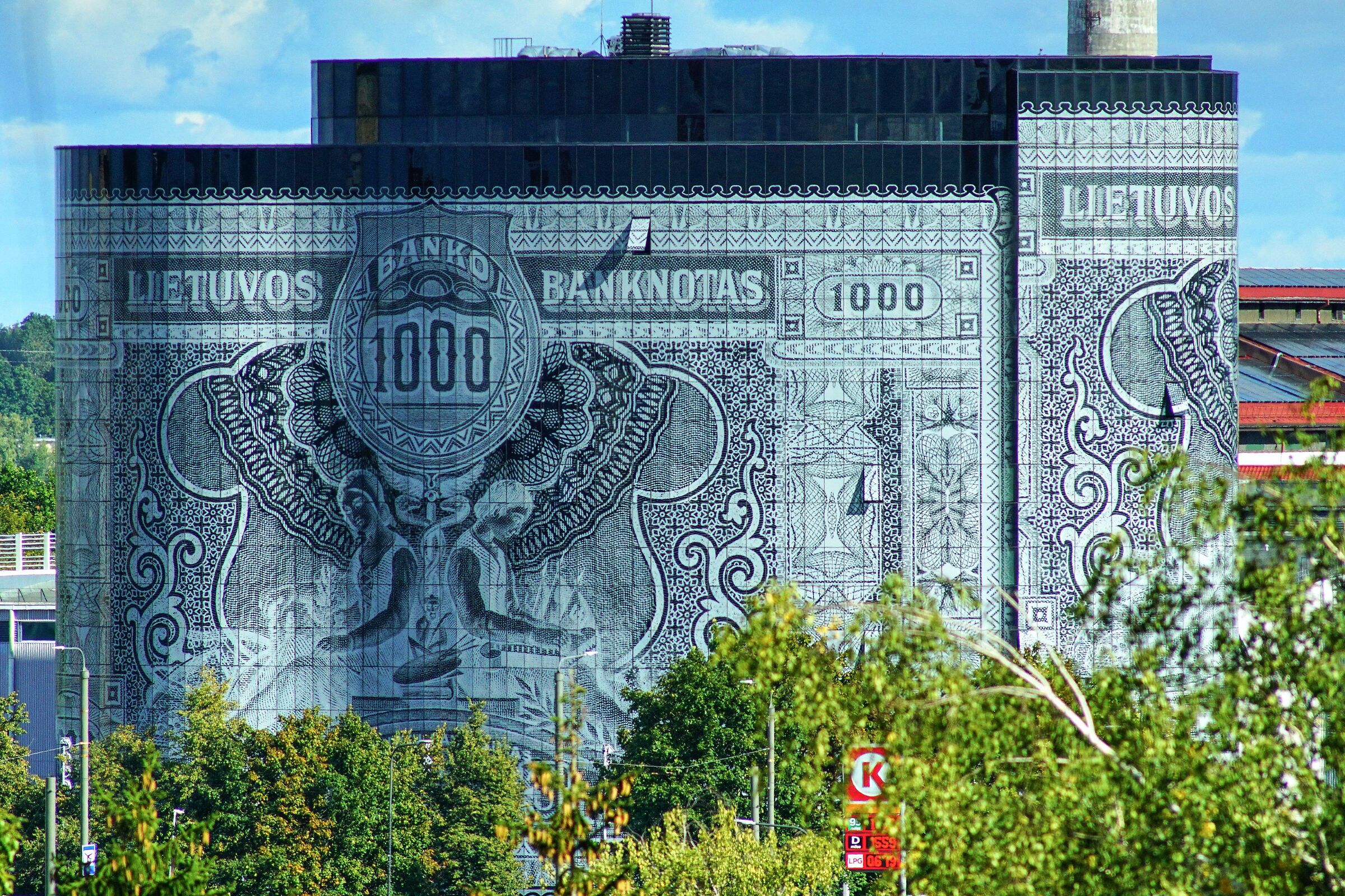 1924, Lithuanian Bank 1000 Litas