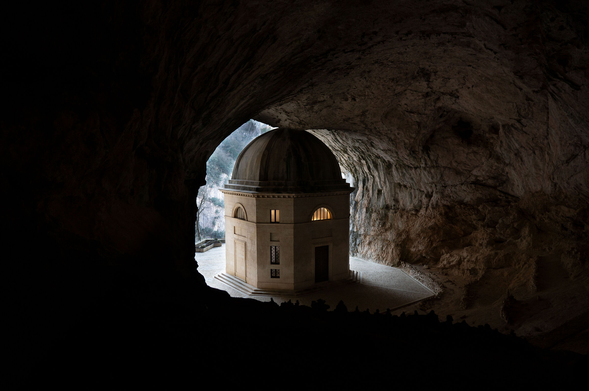 The Sanctuary hidden in the rock