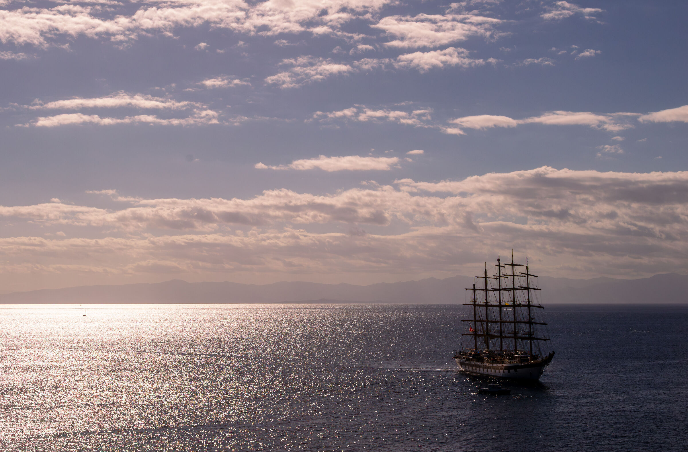 Lipari, sunset