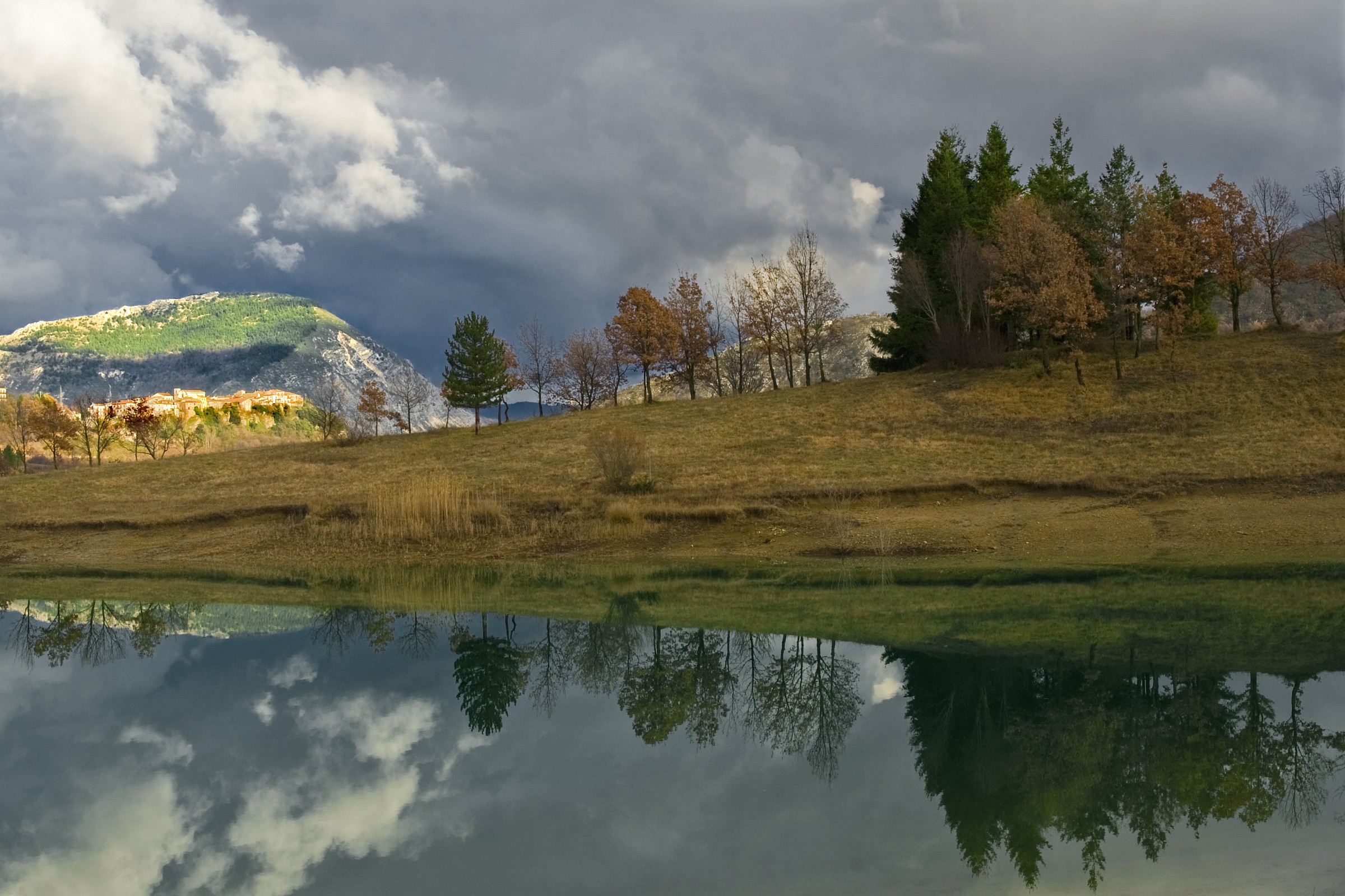 Reflections on the lake
