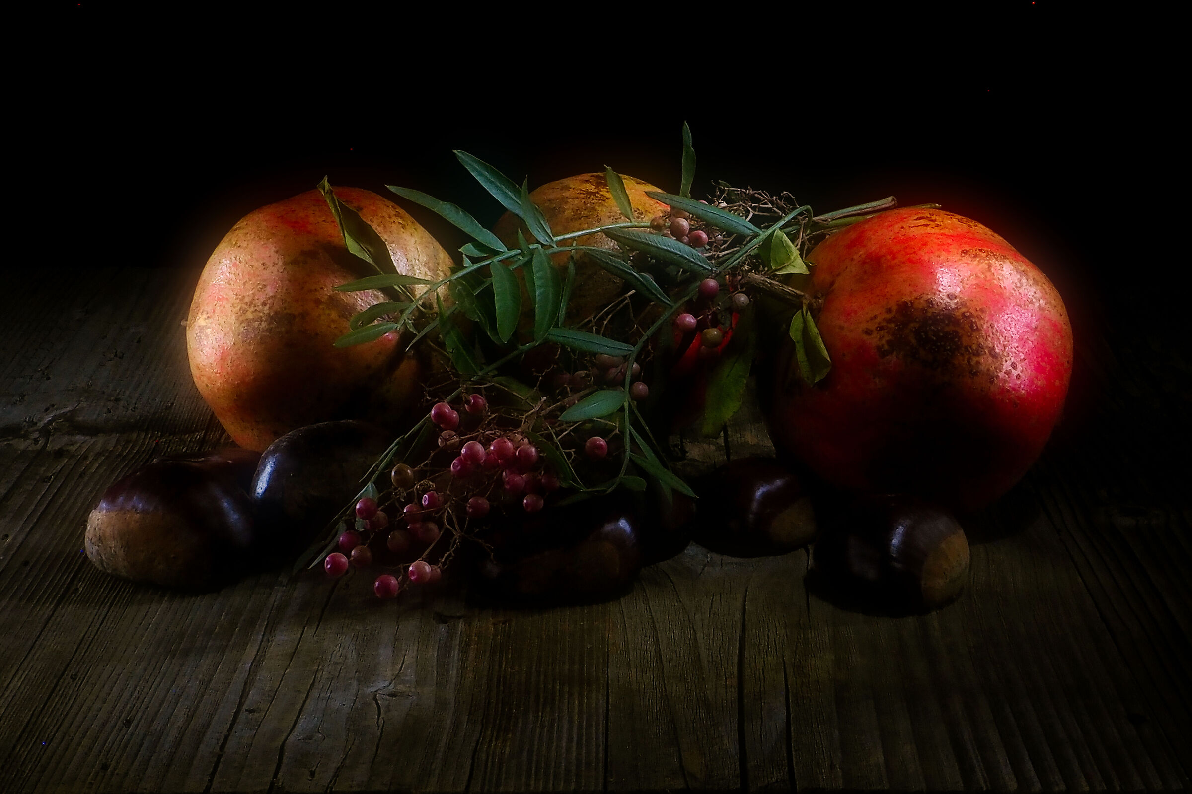 Autunno al pepe rosa